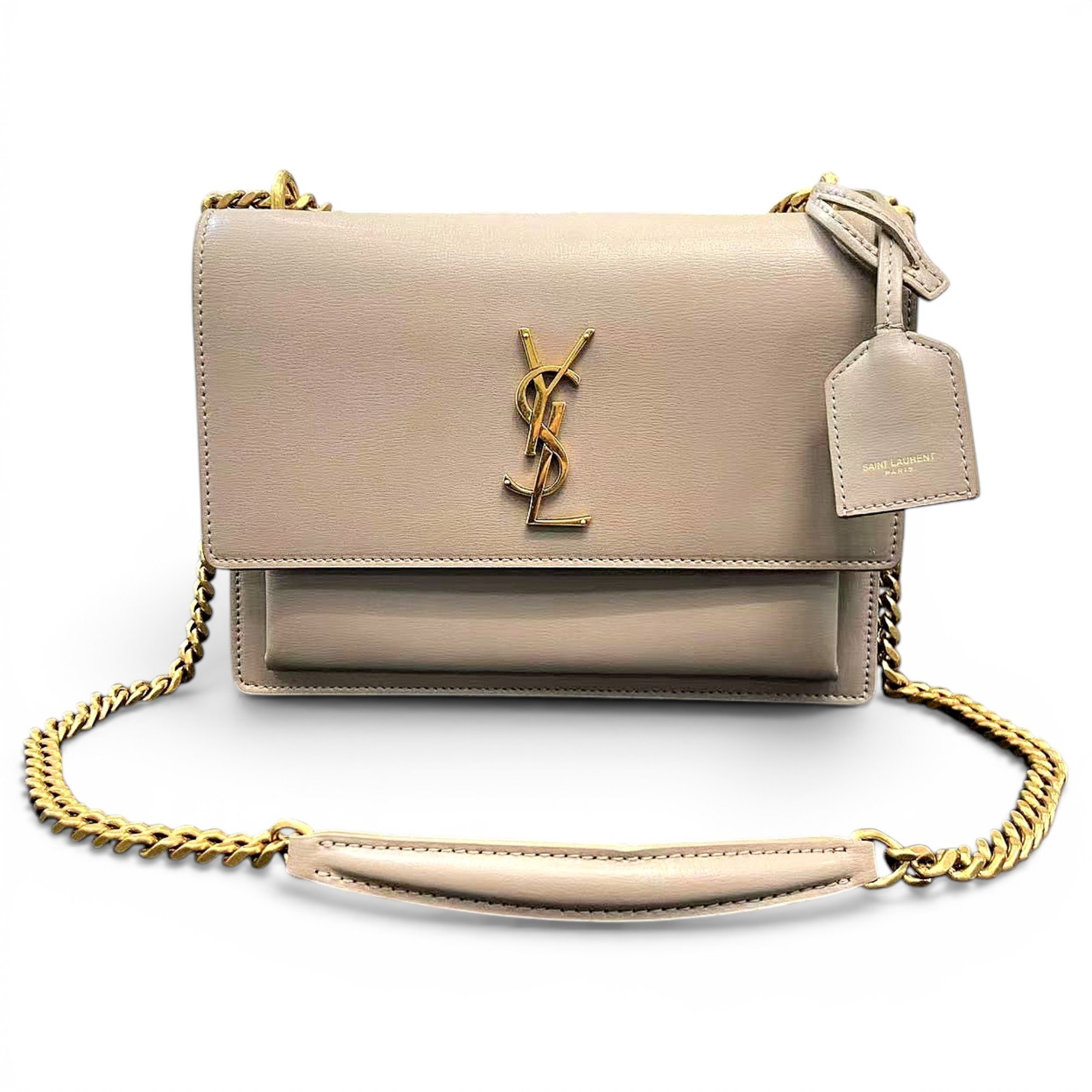 Sunset leather handbag