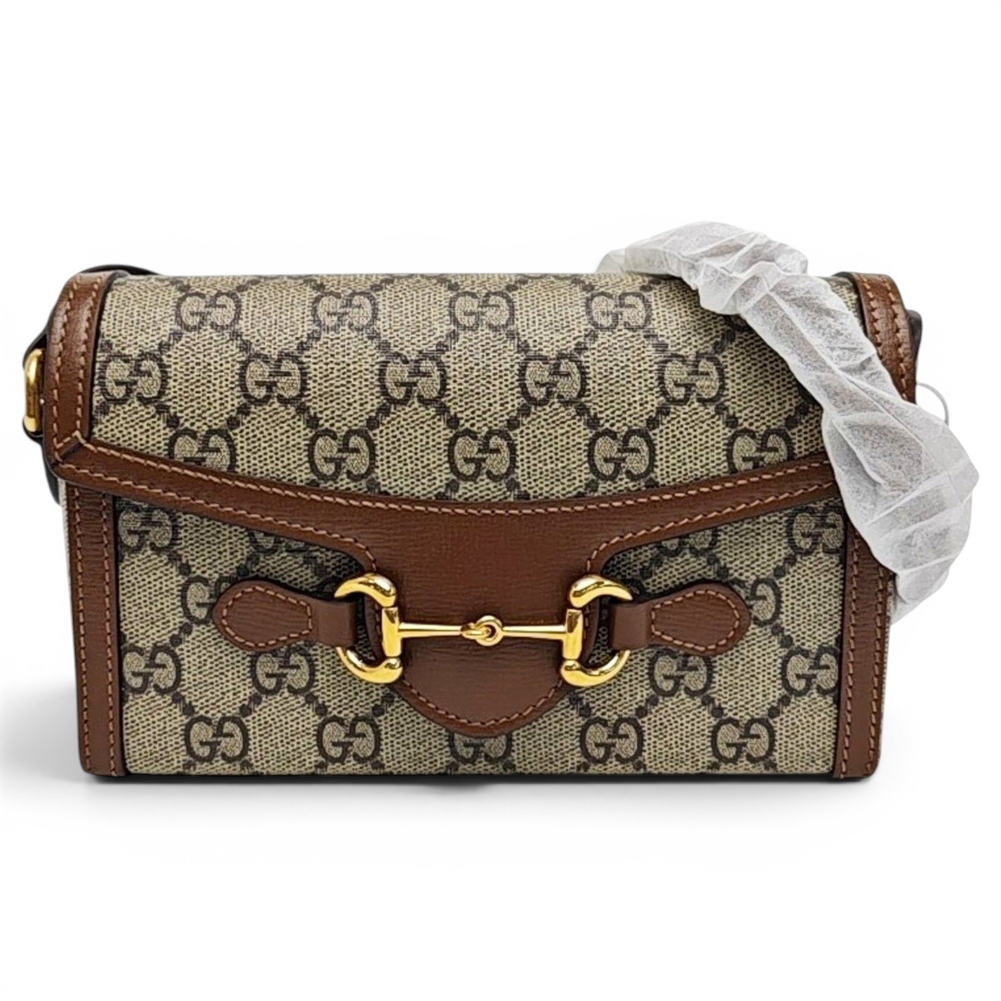 Handle Horsebit 1955 leather handbag