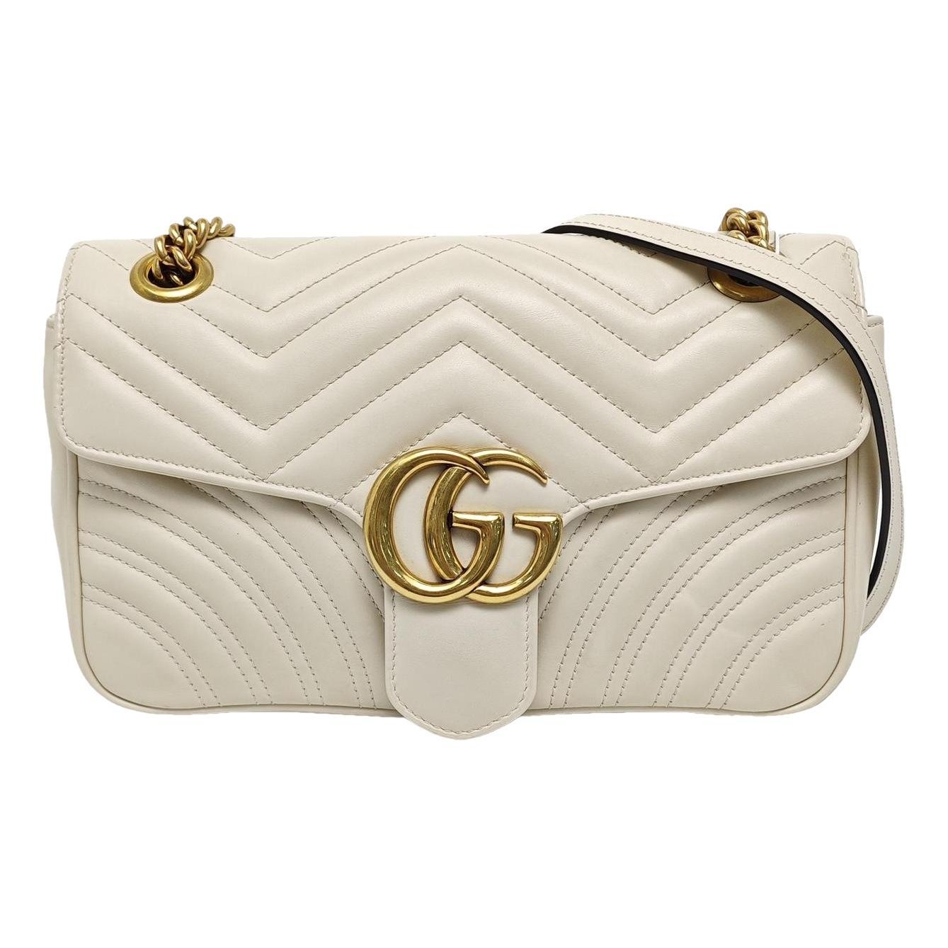 GG Marmont Flap leather crossbody bag