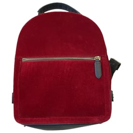 Aspinal of London Velvet backpack