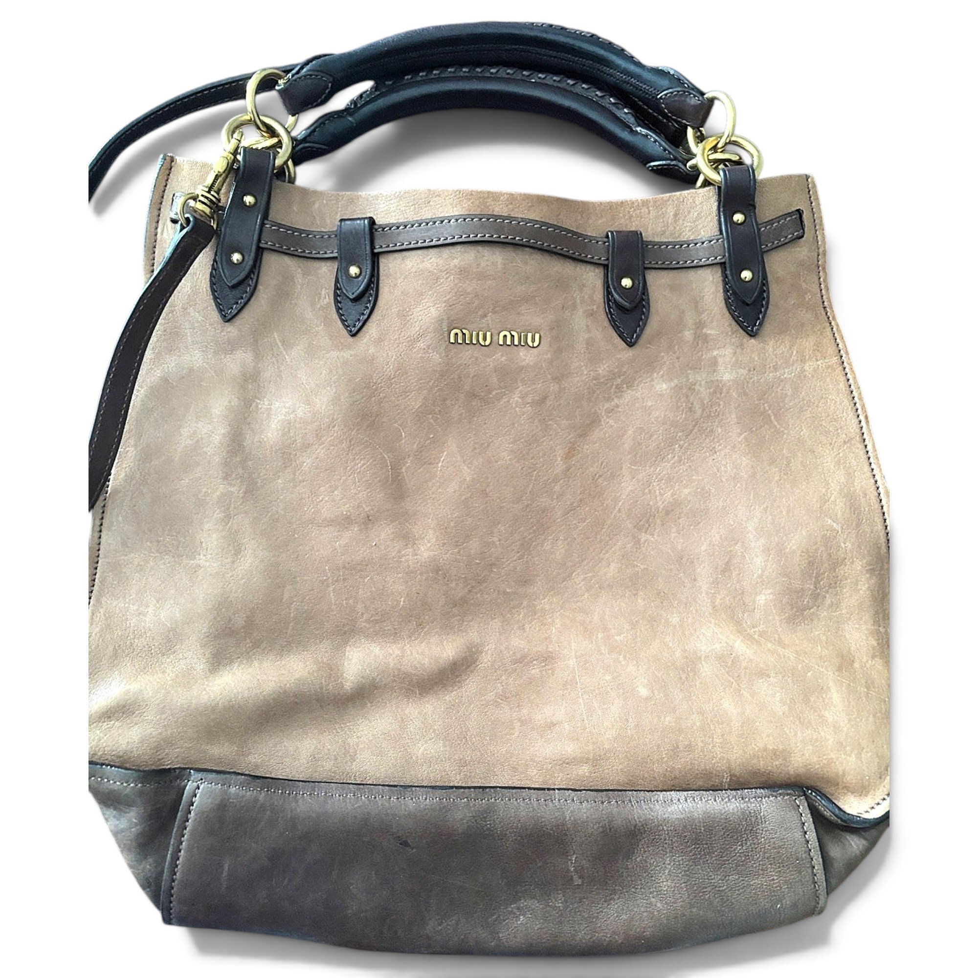 Miu Miu Vivant leather handbag