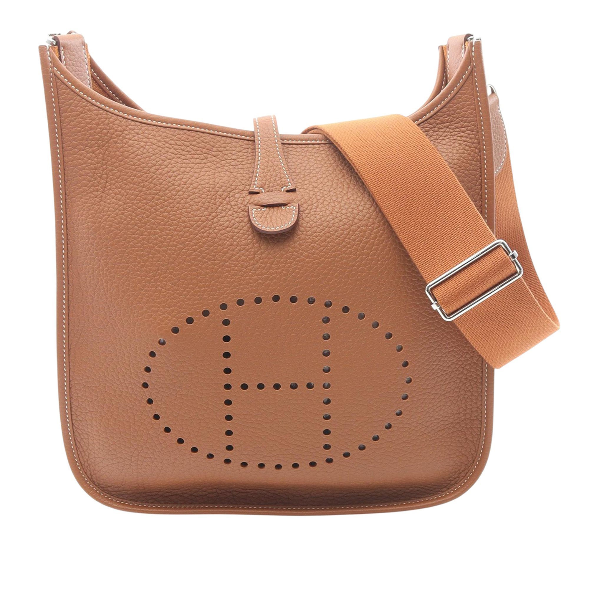 Evelyne leather handbag