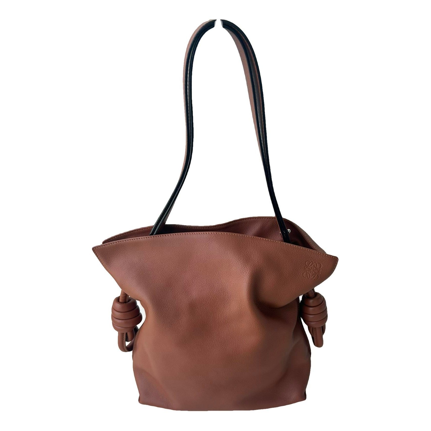 Flamenco leather handbag