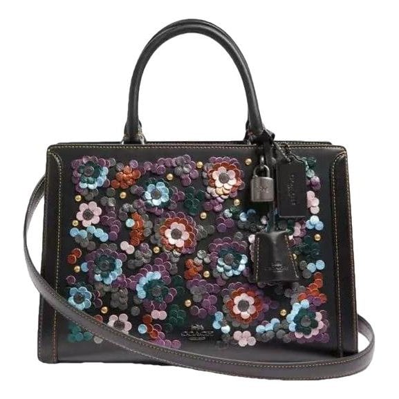 Leather tote