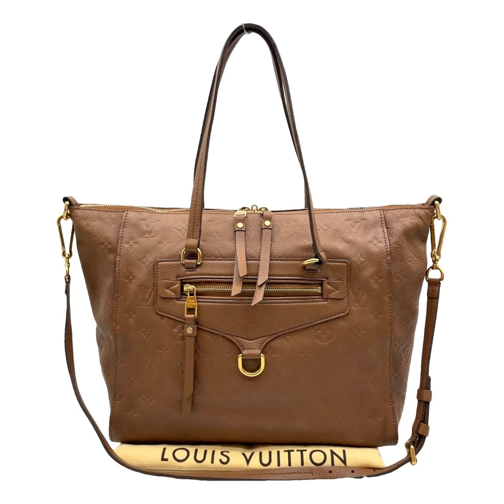 Lumineuse leather handbag