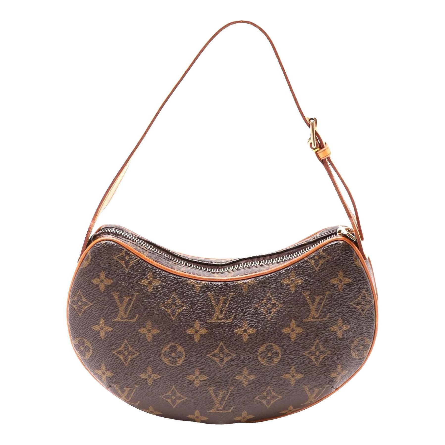 Croissant cloth handbag