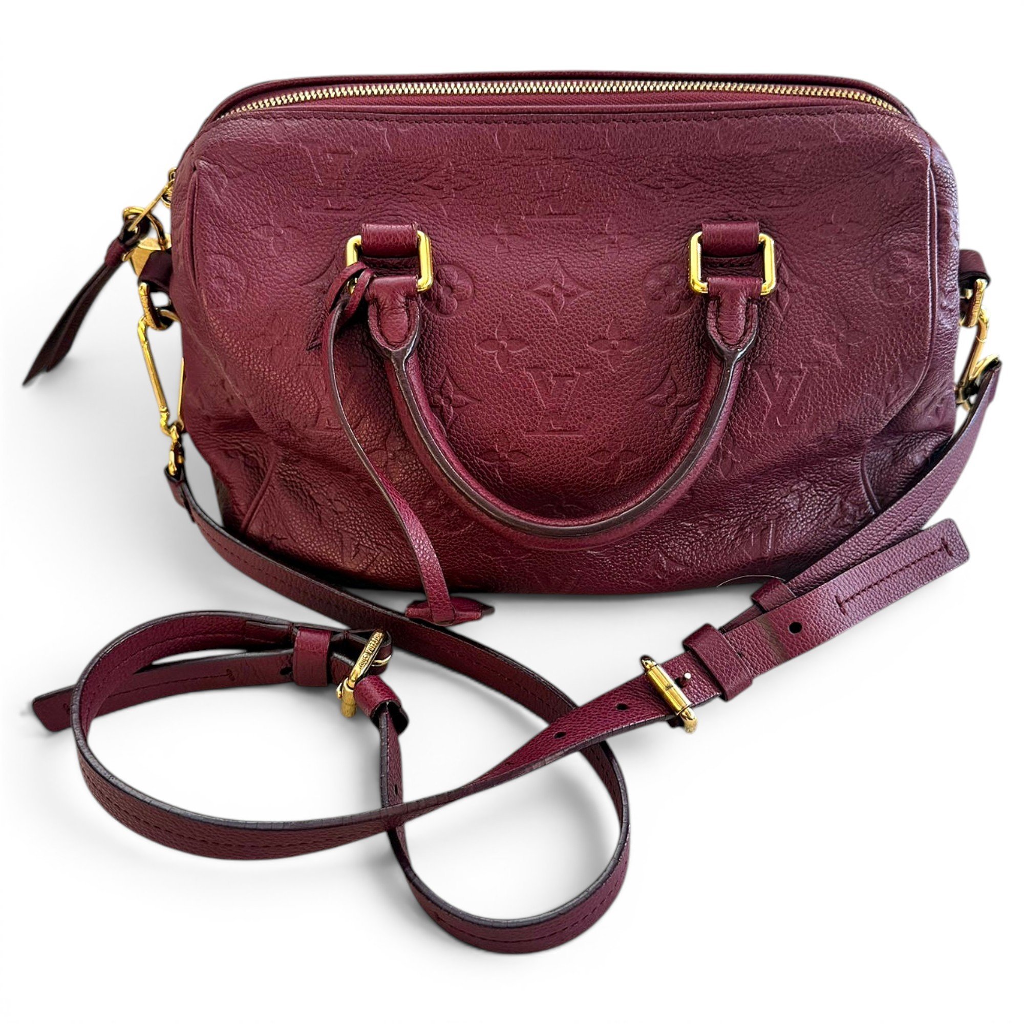 Louis Vuitton Speedy Bandoulière leather handbag