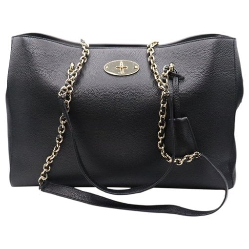 Lily leather tote