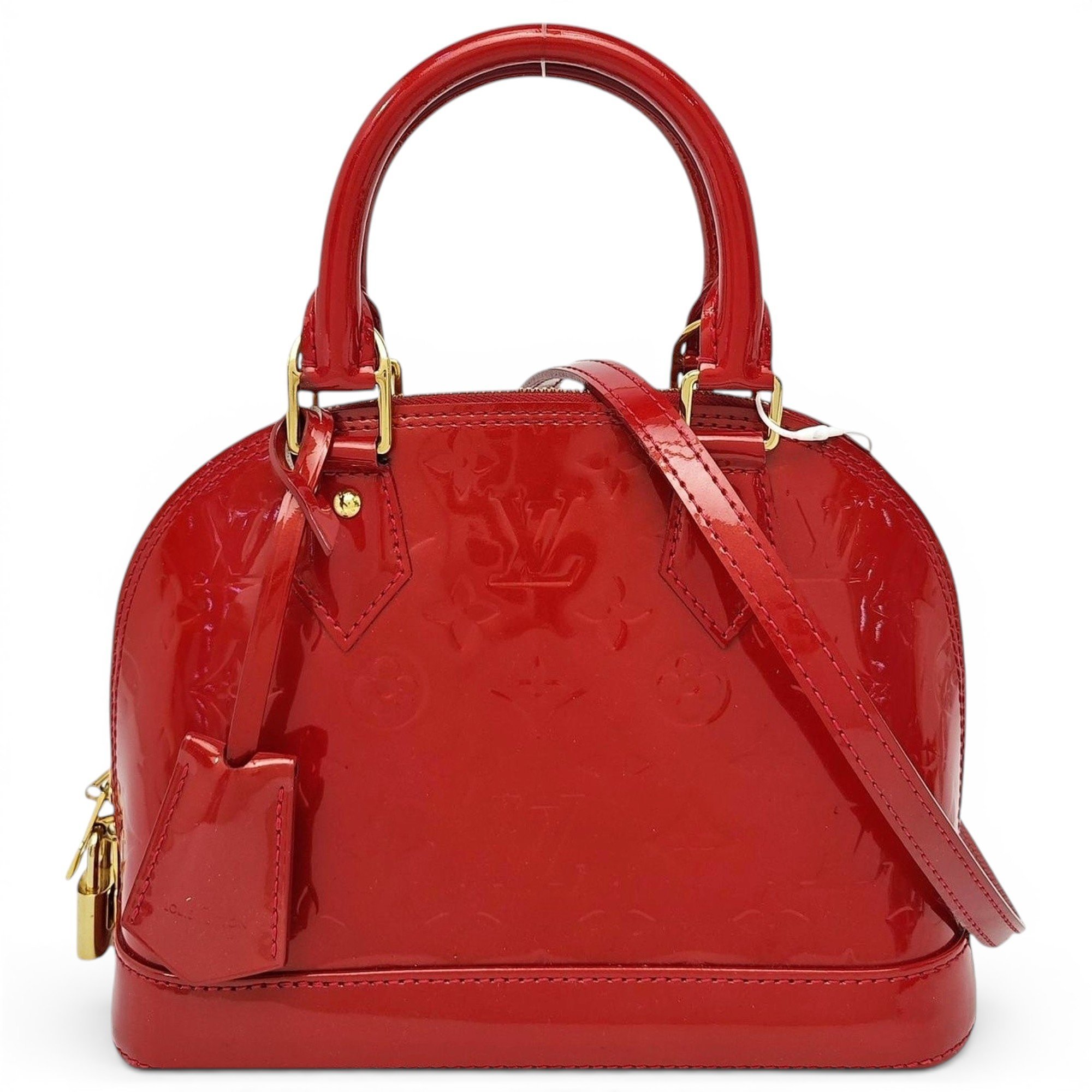 Alma patent leather handbag