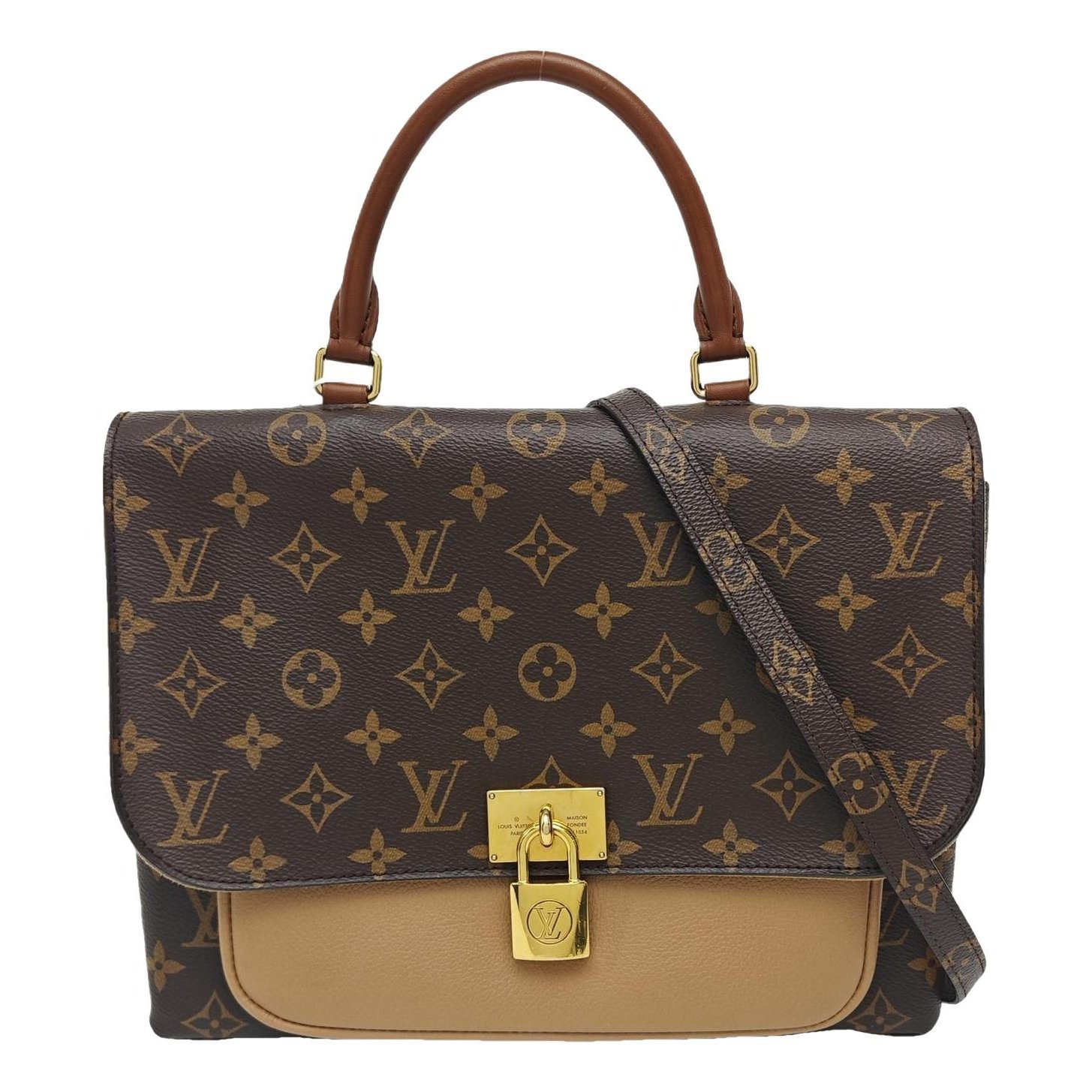 Marignan leather handbag