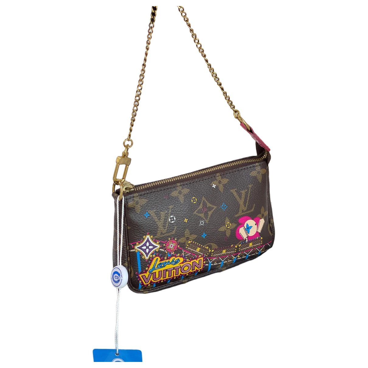 Pochette Accessoire vinyl handbag