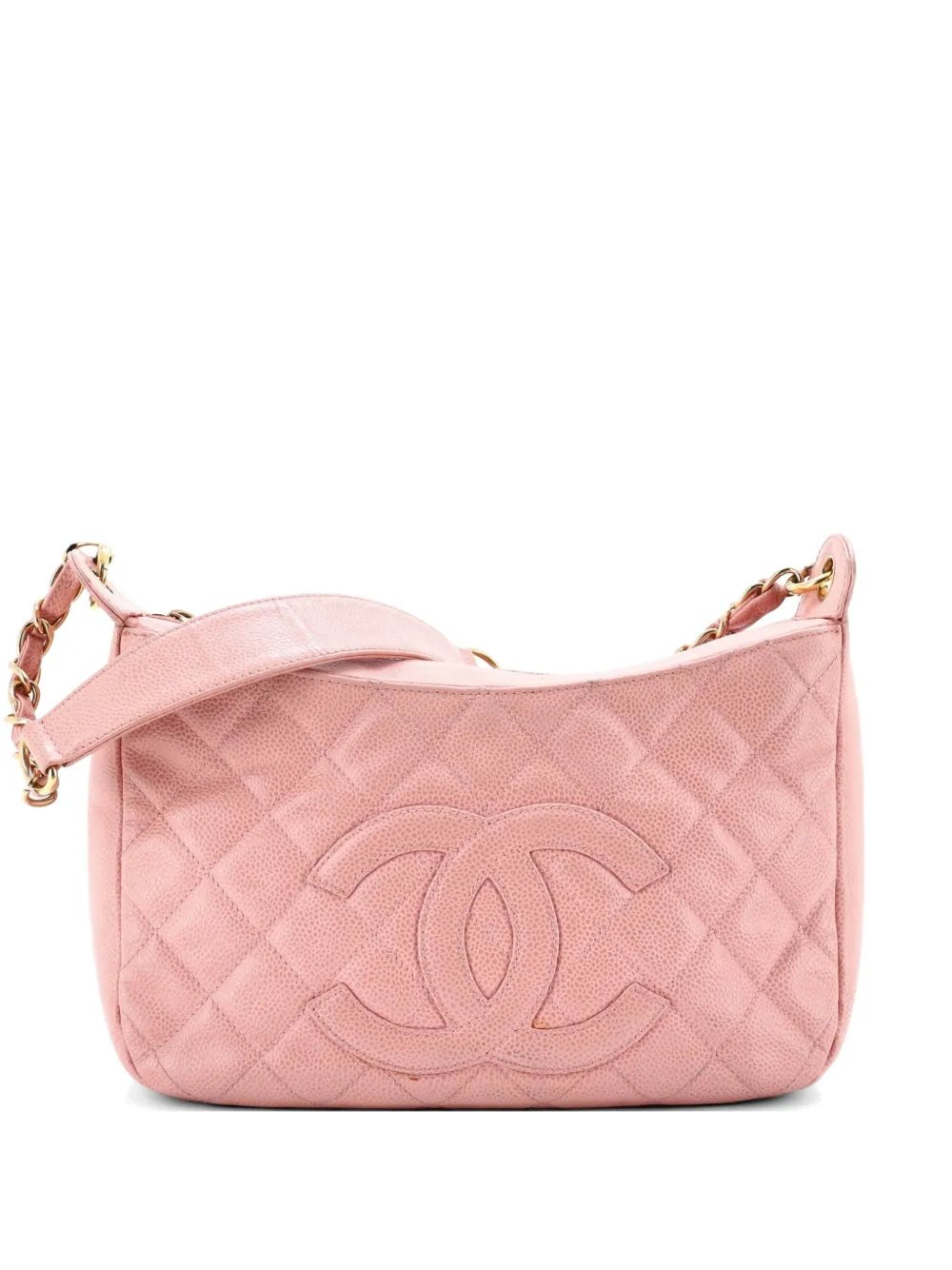 Timeless CC Chain Shoulder Bag Quilted Caviar Medium hobo bag