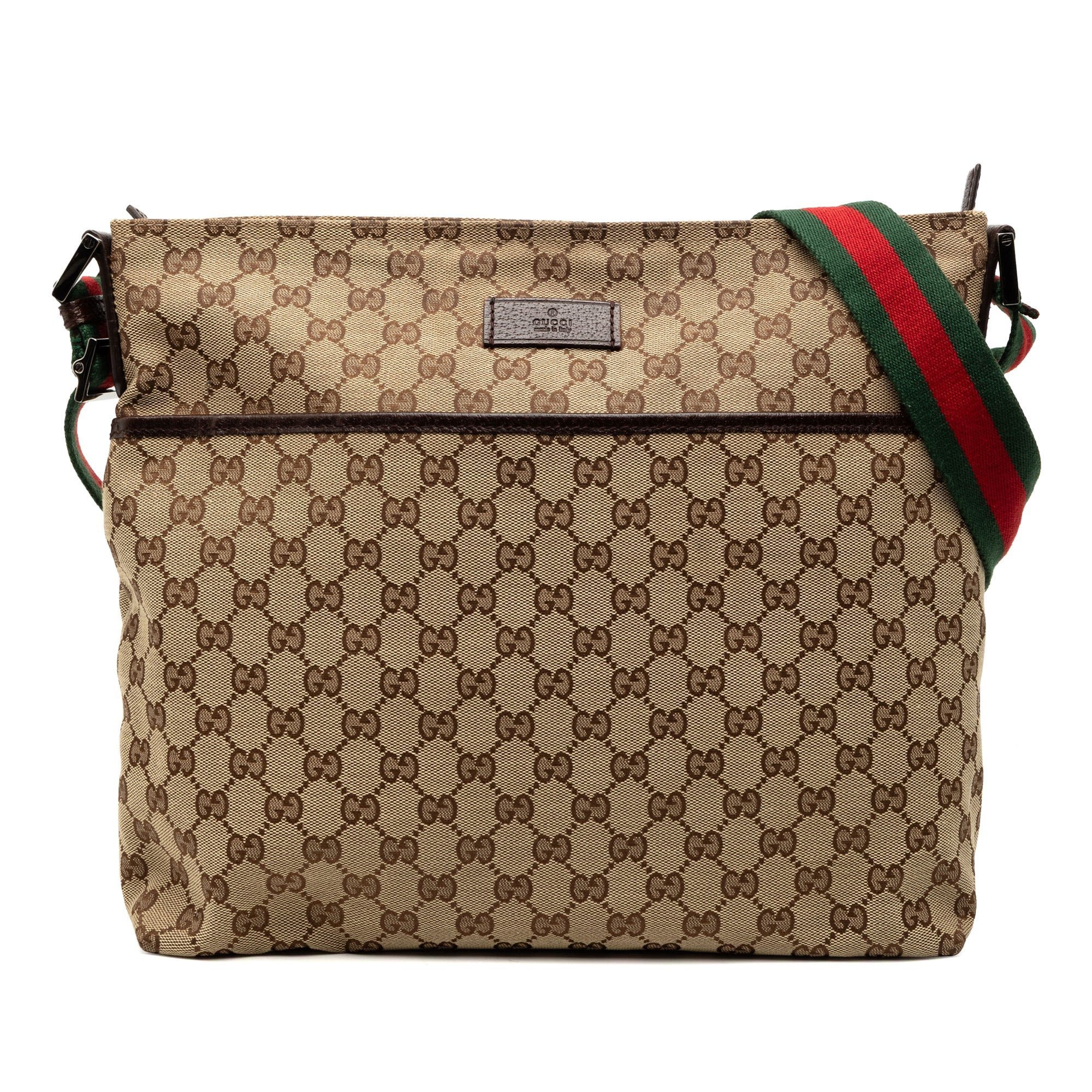 Leather crossbody bag