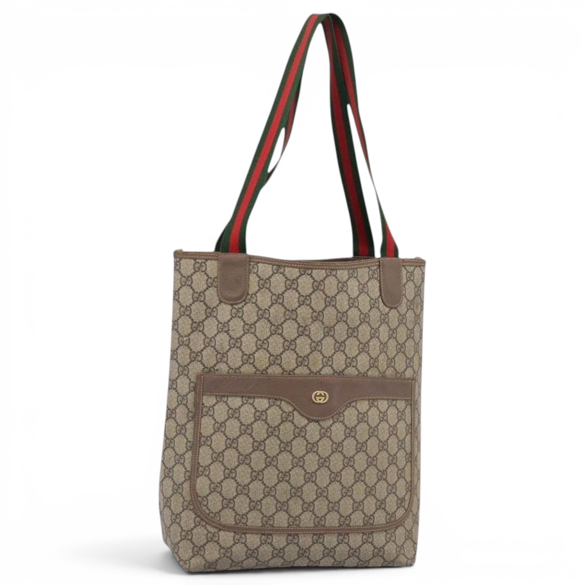 Leather tote