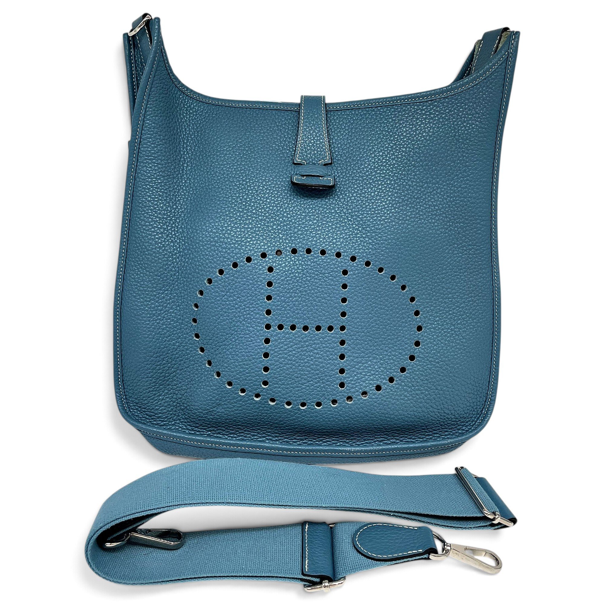 Evelyne leather crossbody bag
