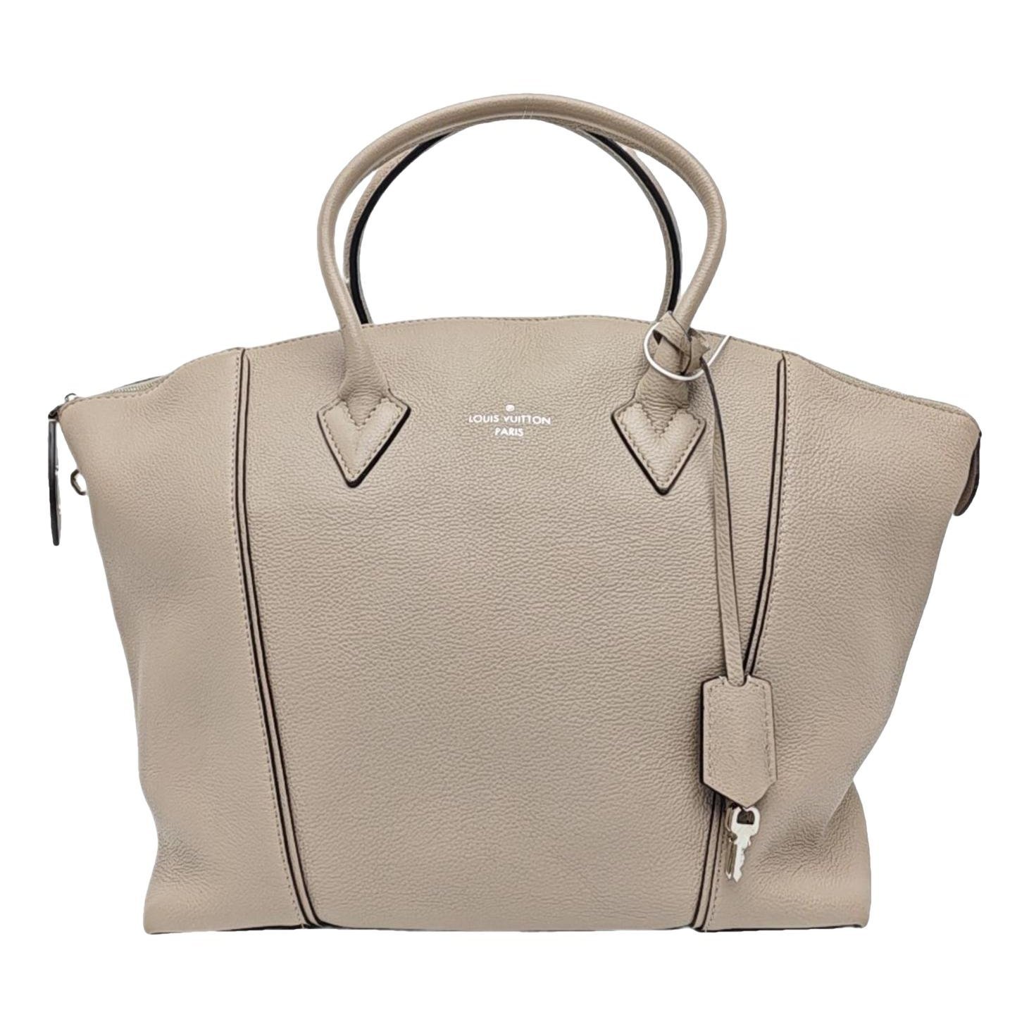 Lockit leather handbag