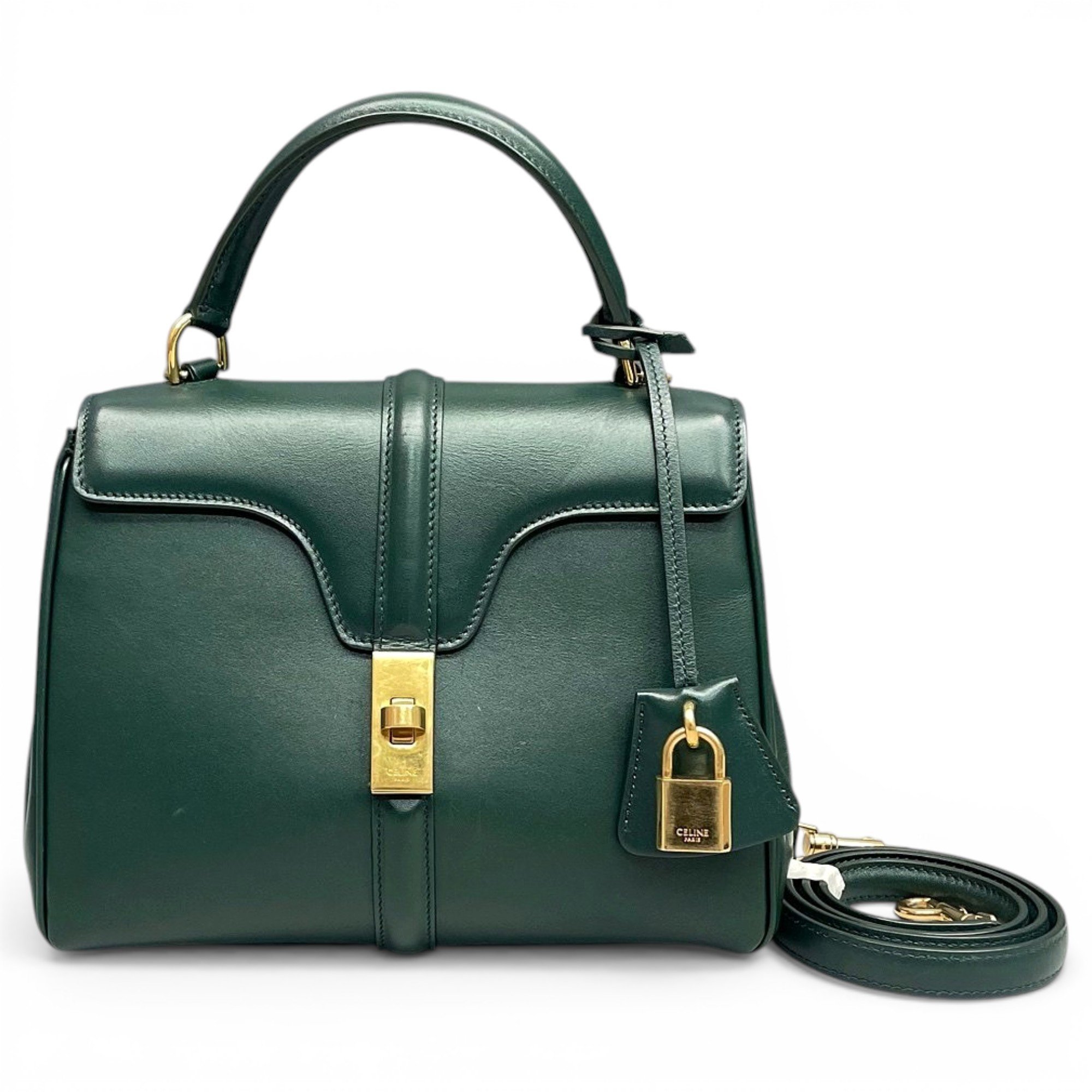 Sac 16 leather handbag