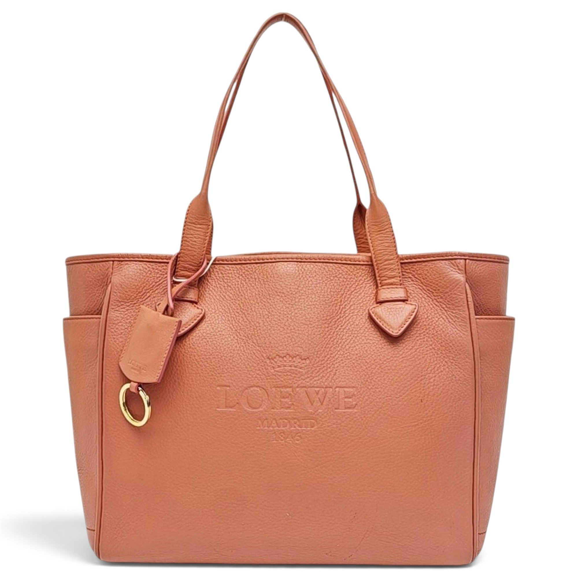 Leather handbag