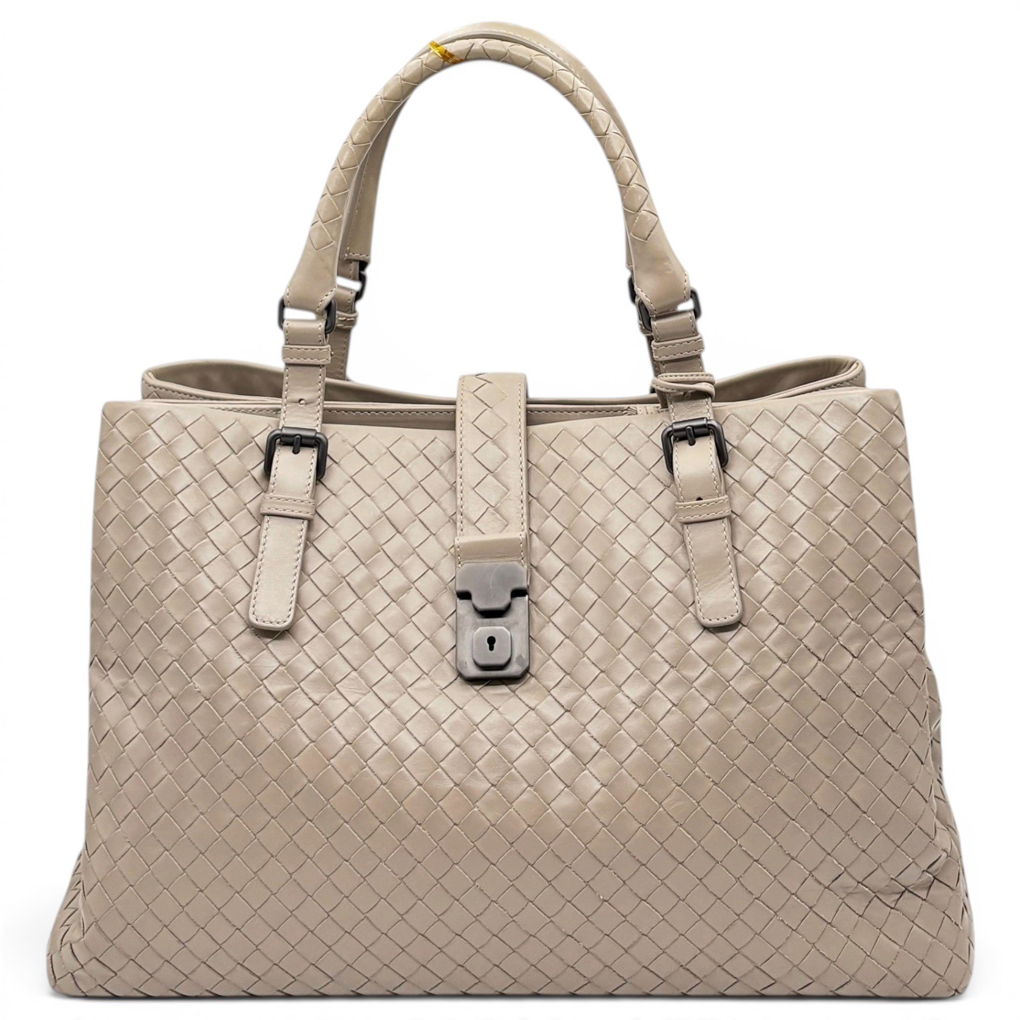 Roma leather tote
