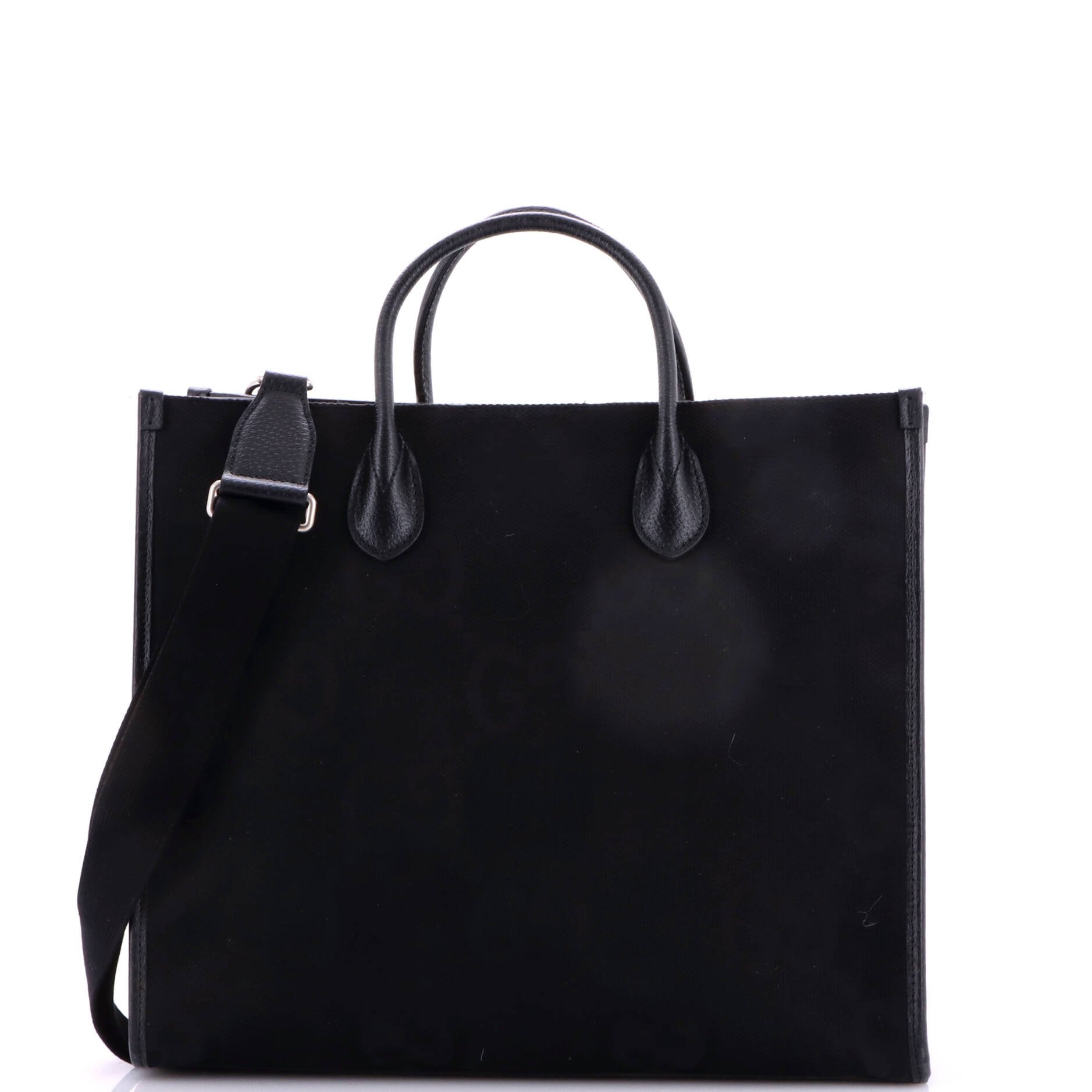 Convertible Tote Jumbo GG Canvas Large