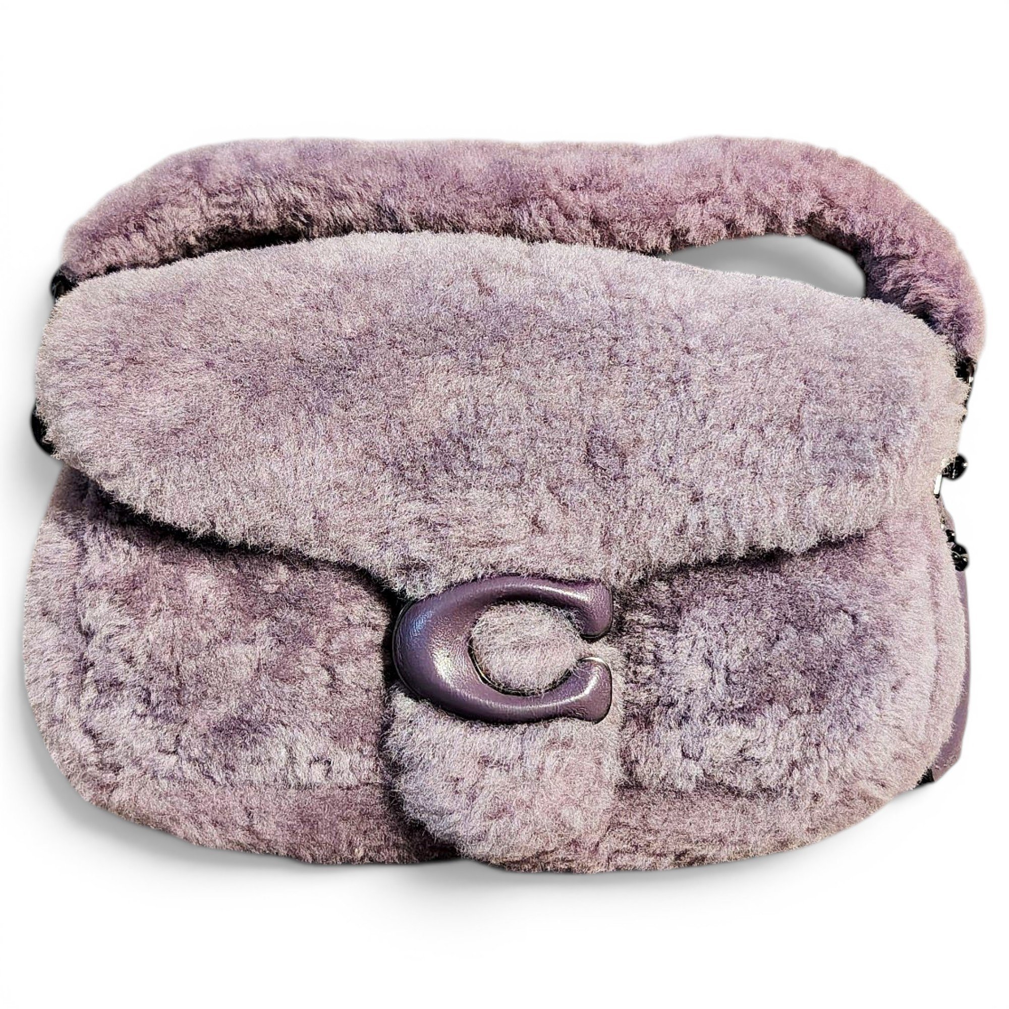 Pillow Tabby faux fur handbag