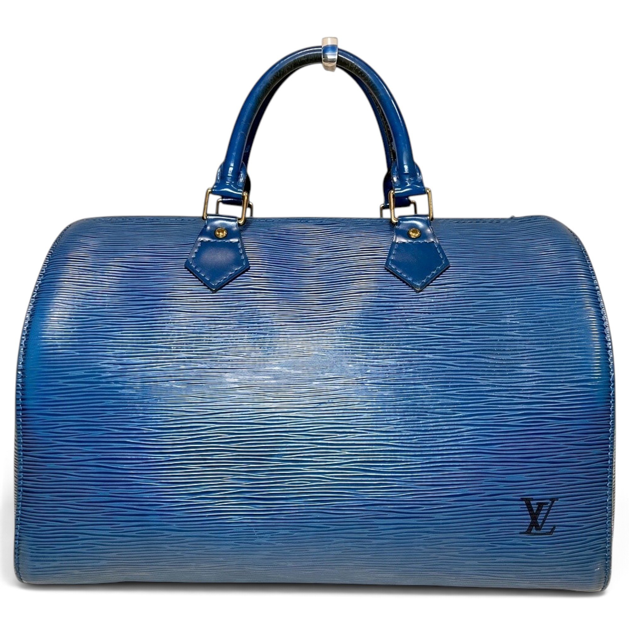 Speedy leather handbag
