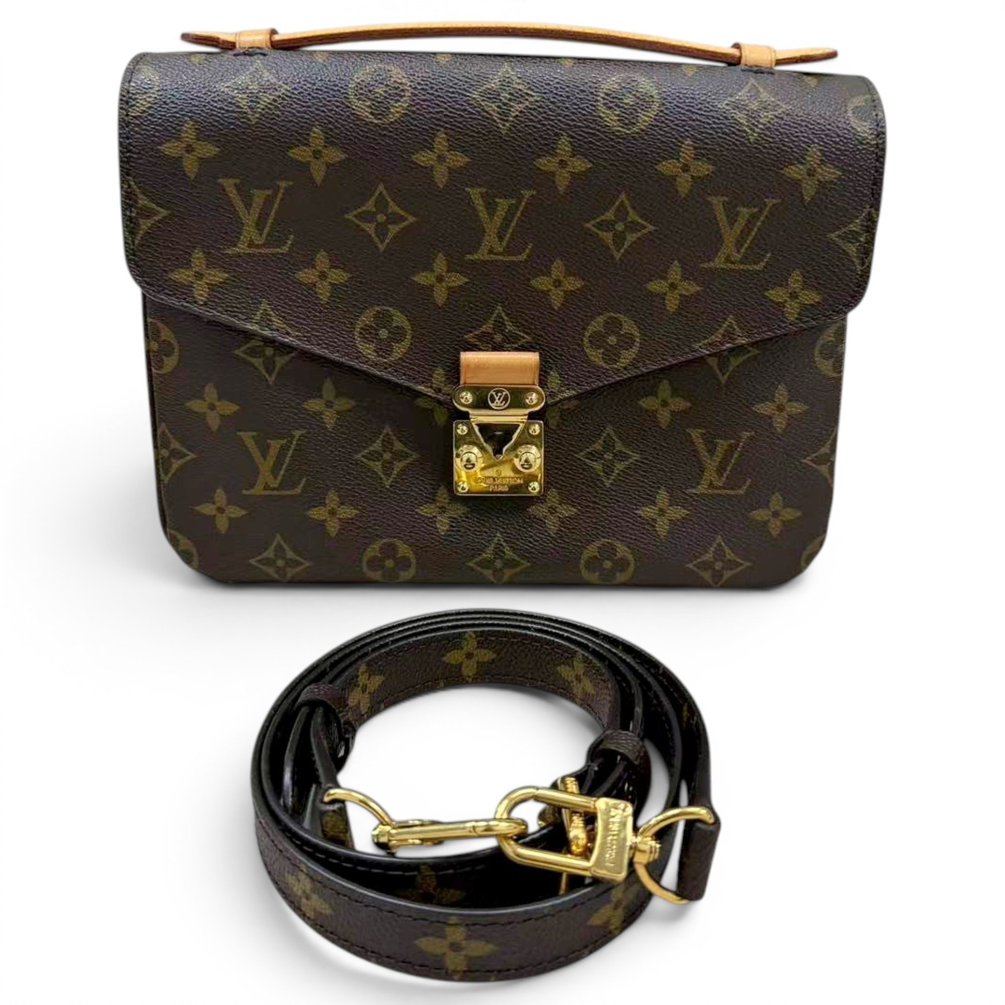 Metis leather crossbody bag