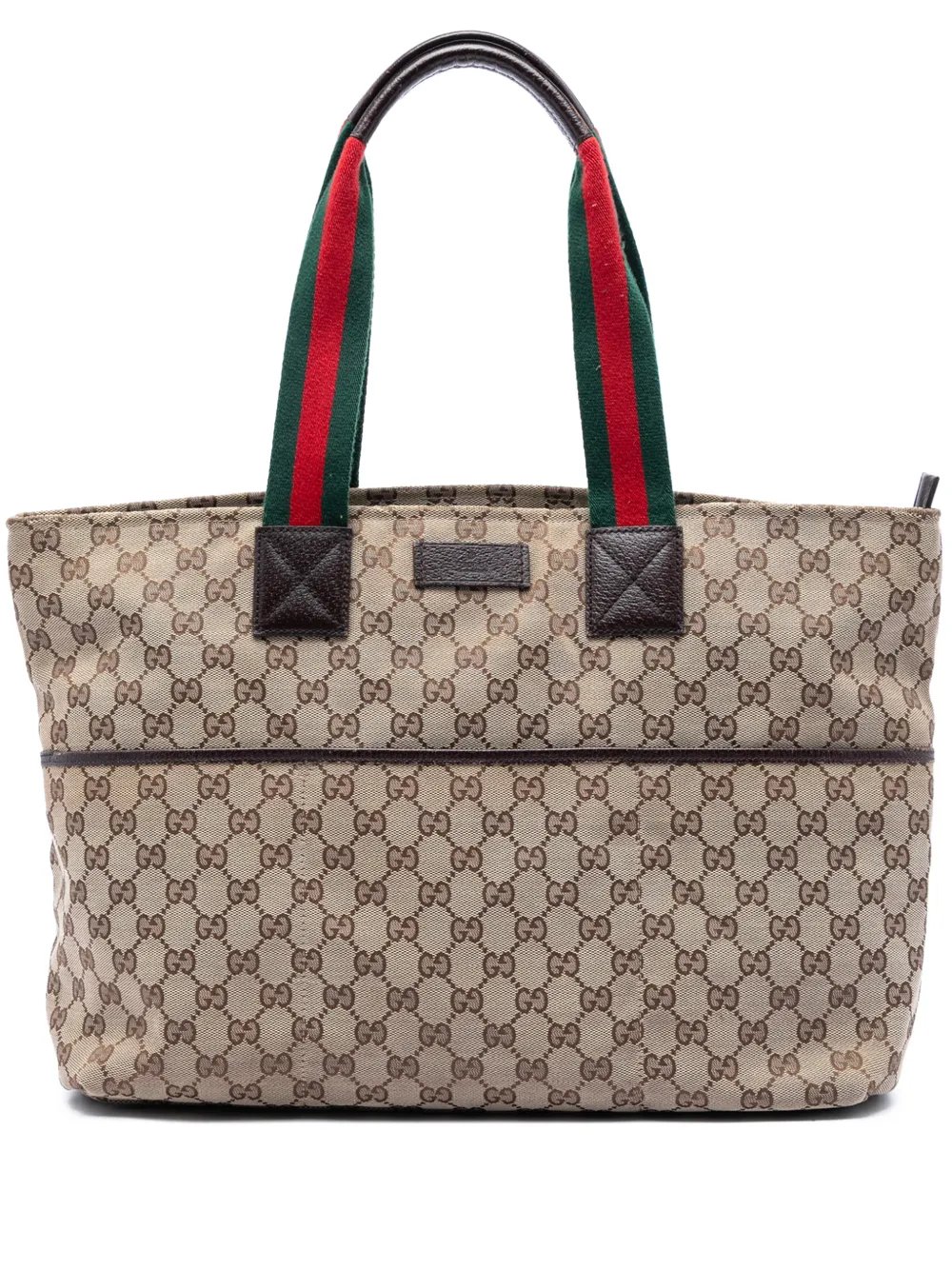 2016-2026 GG Canvas Web tote bag