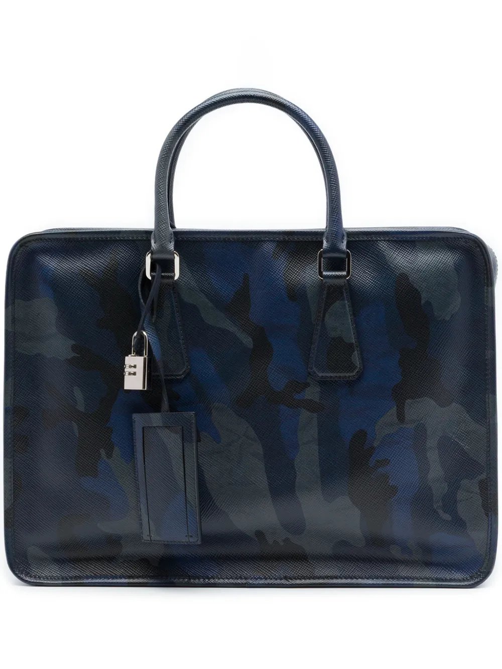 2013-2026 Saffiano Camouflage Print Briefcase business bag
