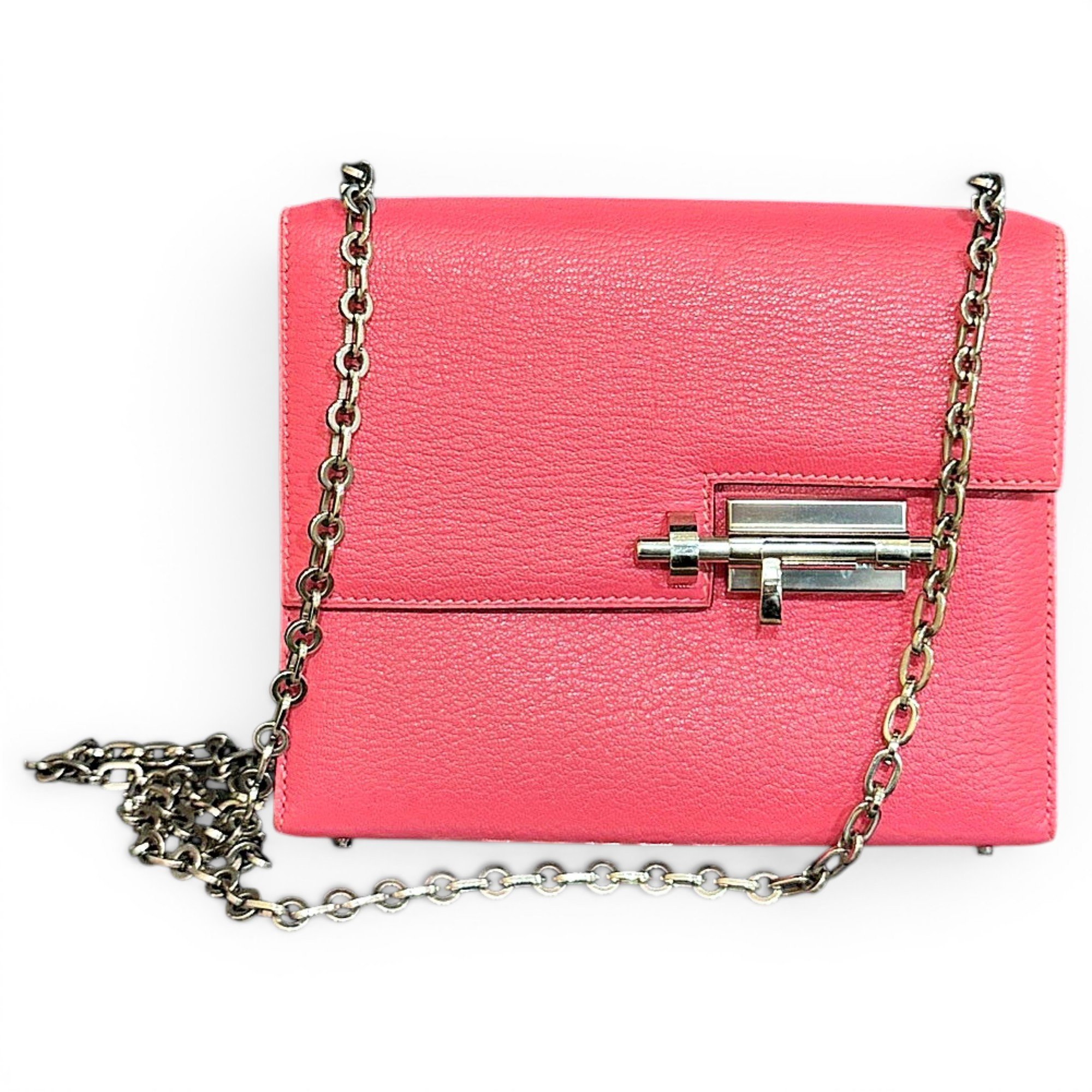 Verrou Mini leather handbag