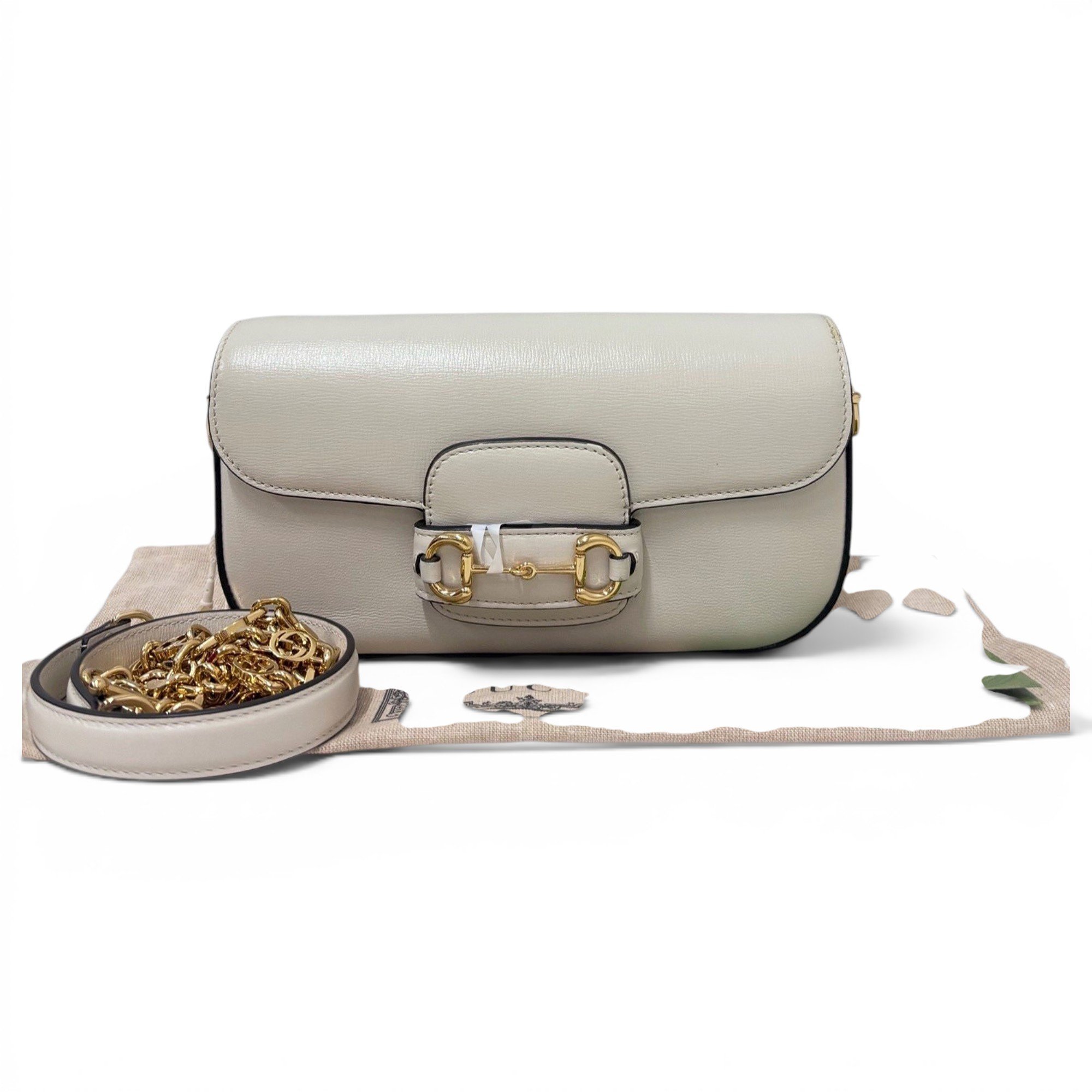 Horsebit 1955 leather handbag