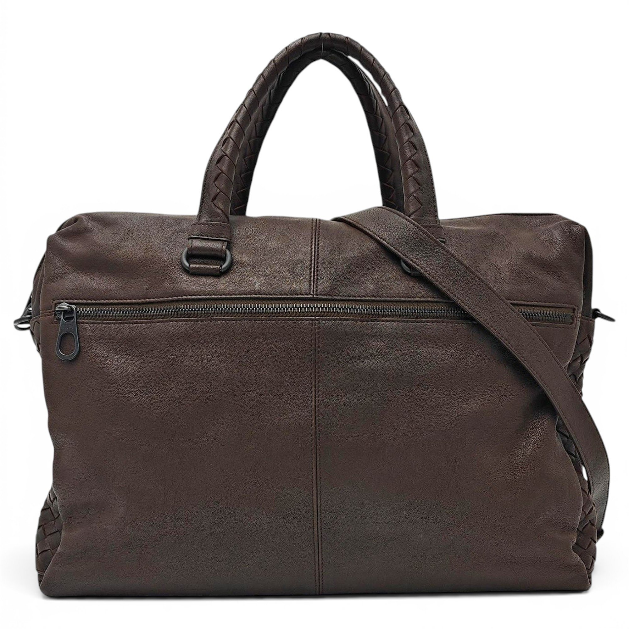 Leather handbag