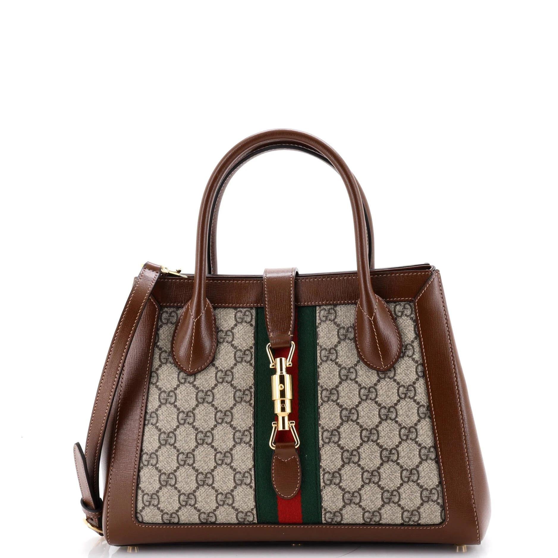 Leather tote
