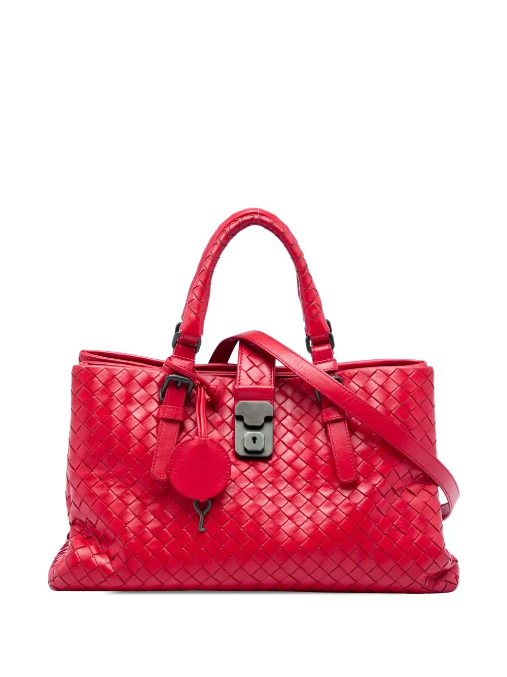 2012-2026 Small Nappa Intrecciato Roma satchel