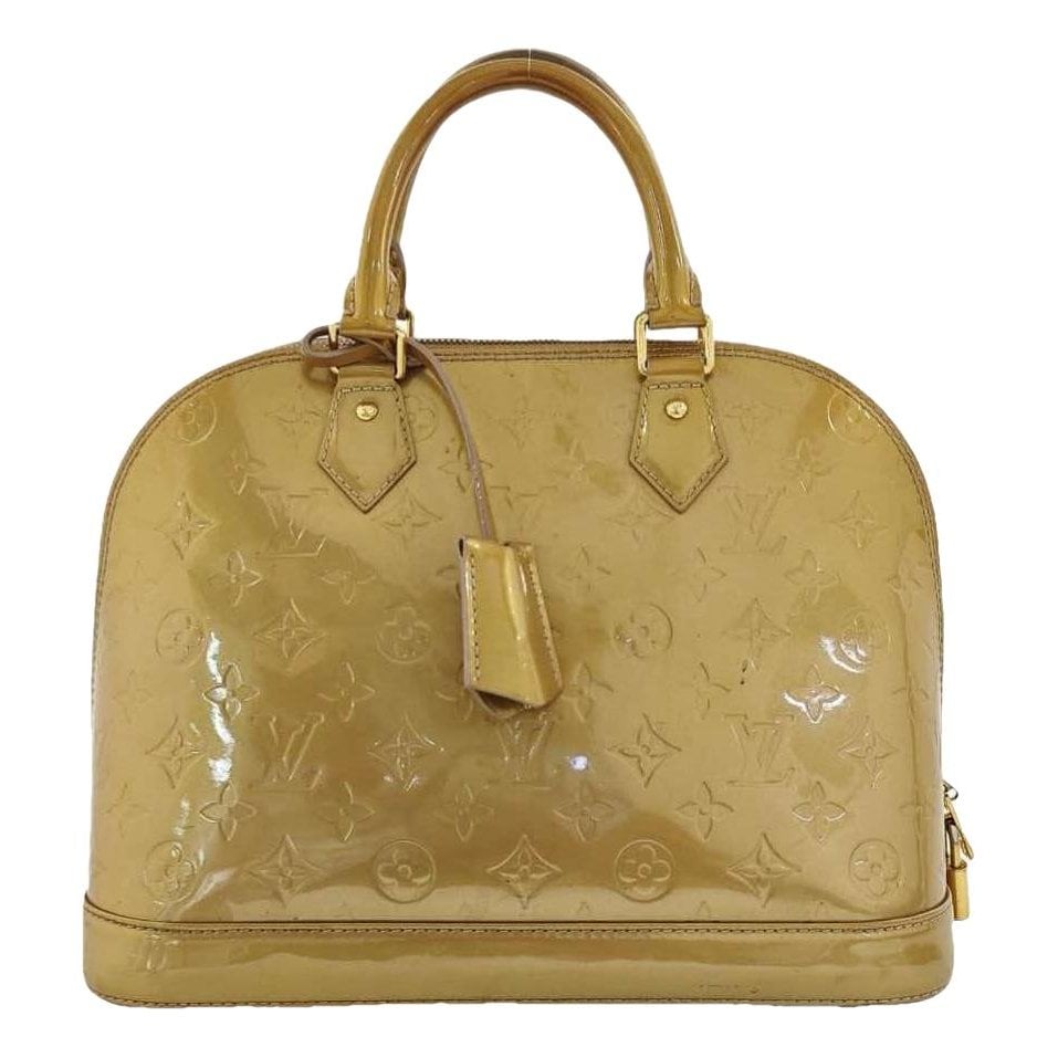 Alma patent leather tote