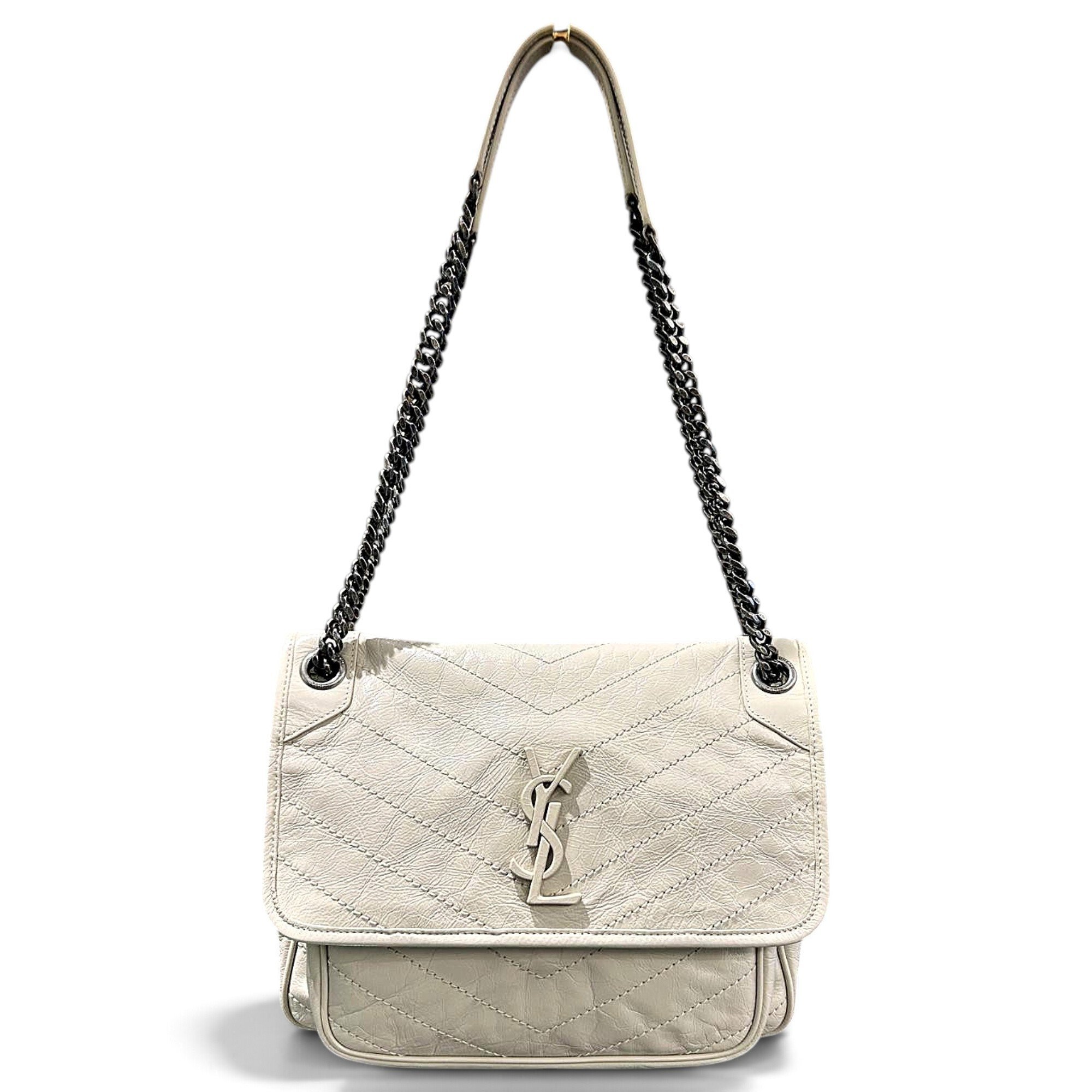 Niki leather crossbody bag