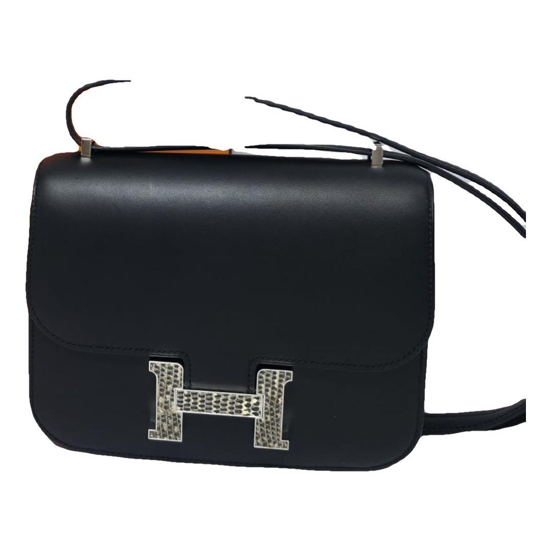 Hermes Constance Handbag Noir Monsieur Leather 2021