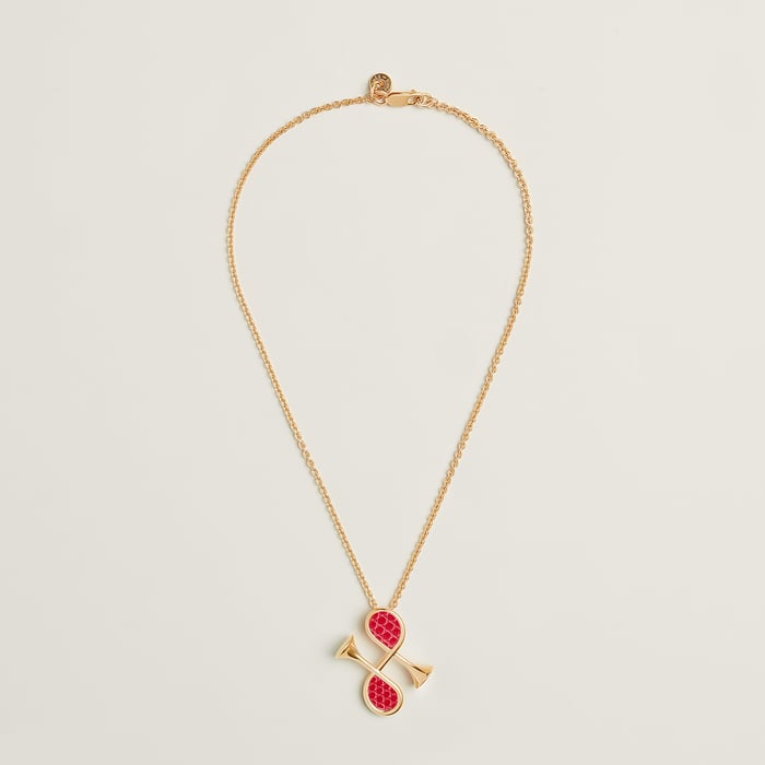 Rose Extrême Cor H Pendant