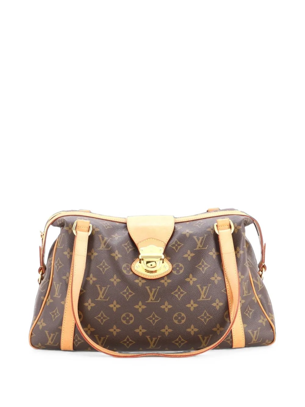 Stresa Handbag Monogram Canvas GM shoulder bag