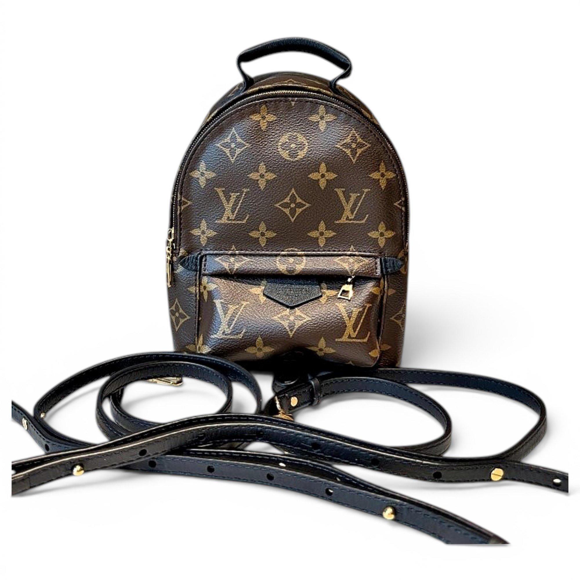 Palm Springs leather backpack