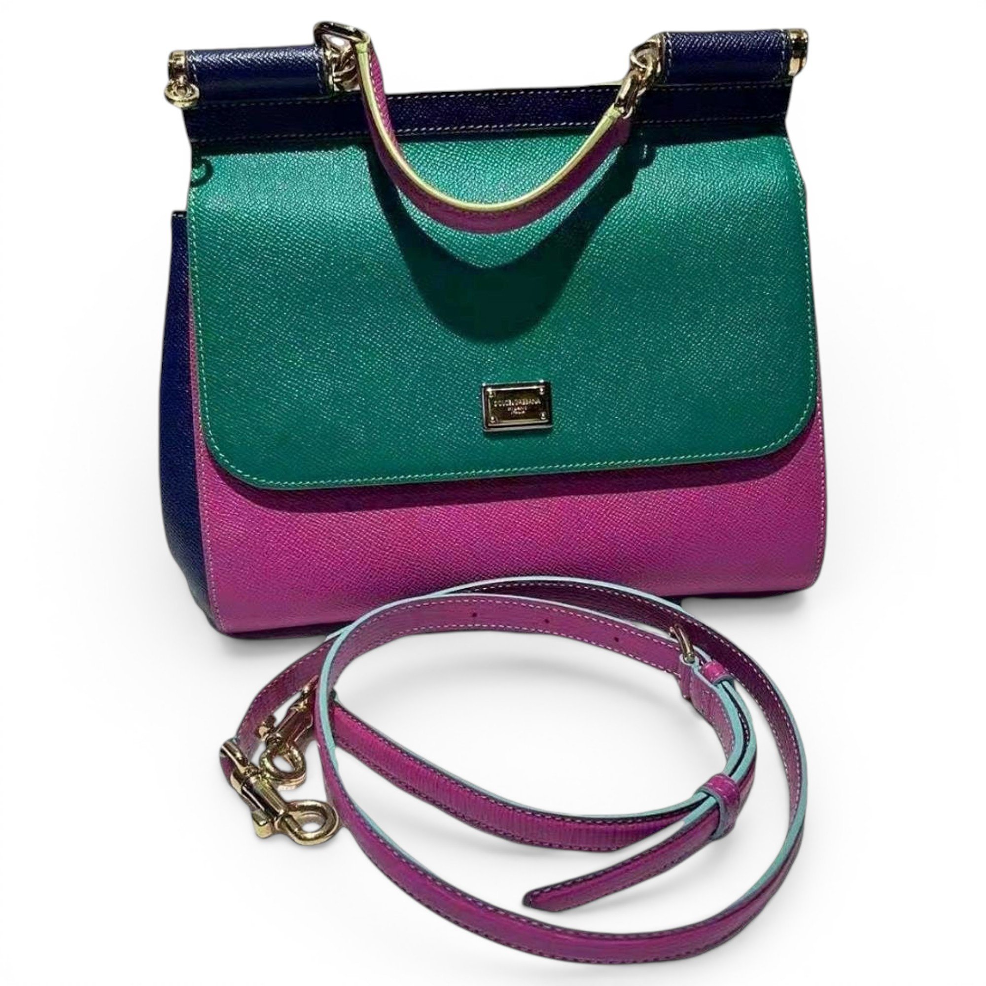 Sicily leather crossbody bag