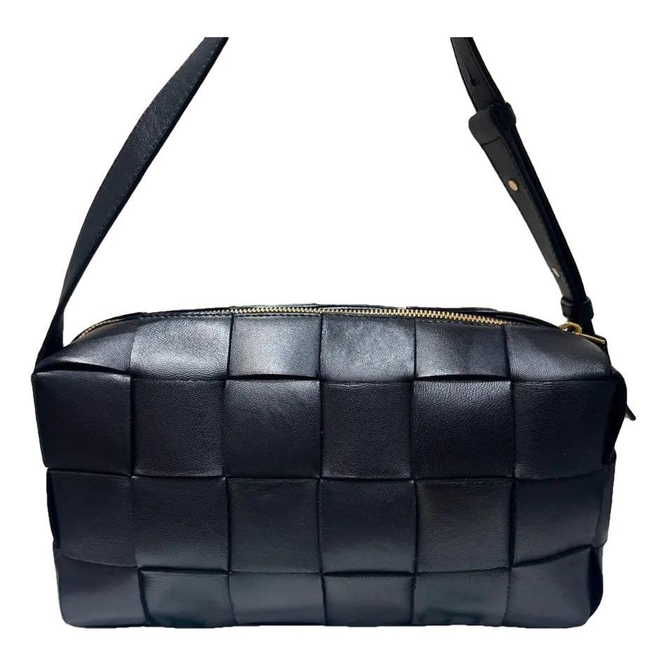 Brick Cassette leather handbag