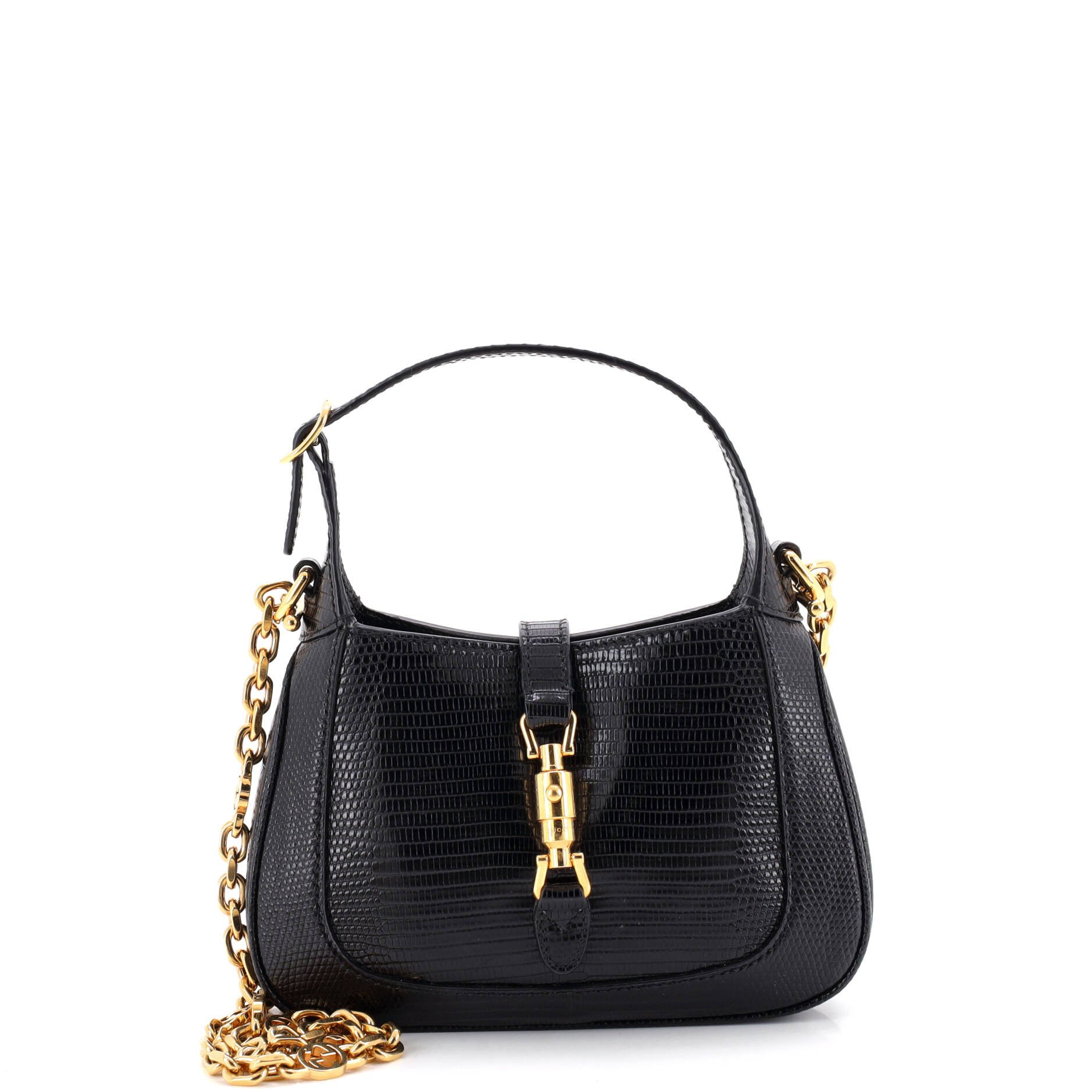 Jackie 1961 Chain Hobo Lizard Mini