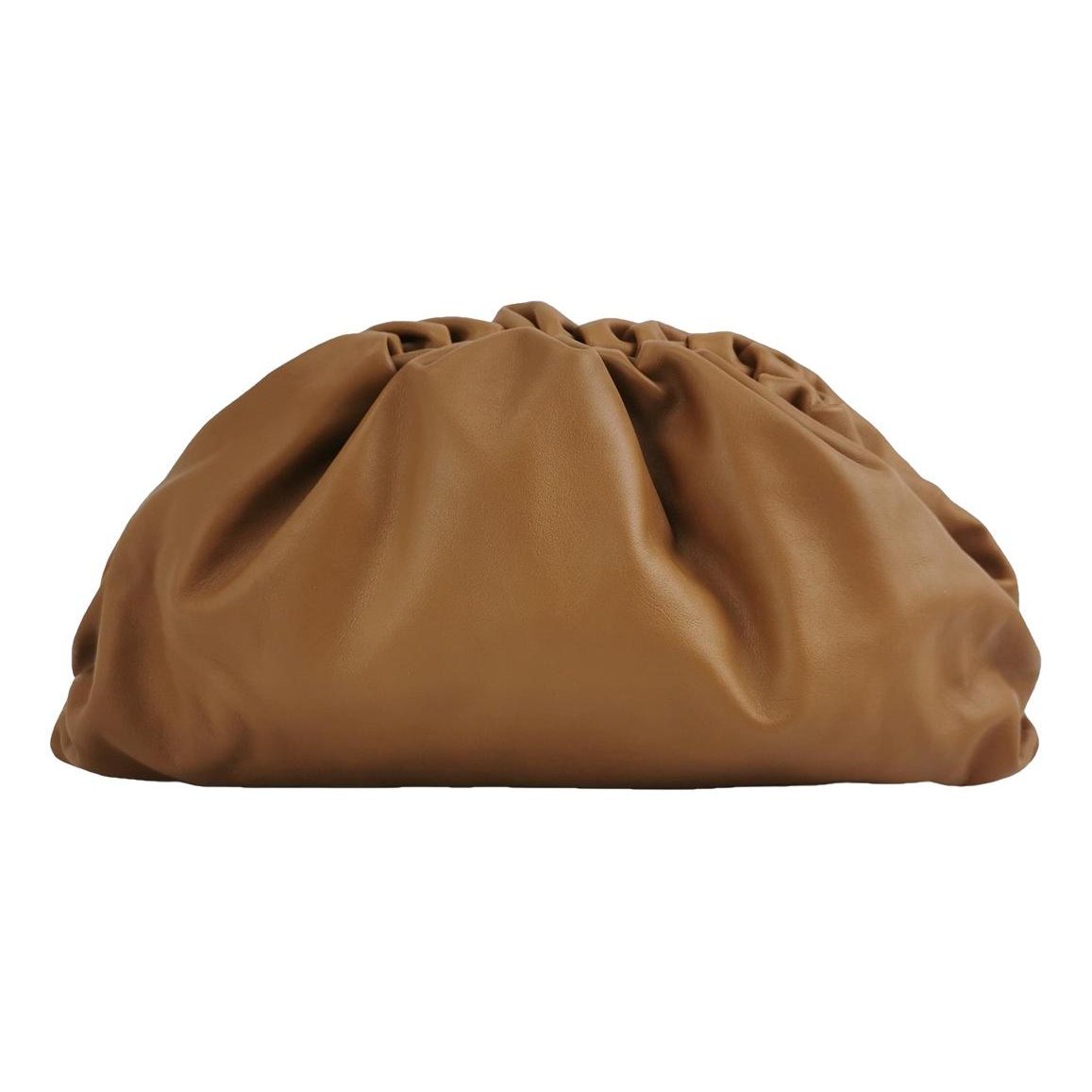 Pouch leather handbag