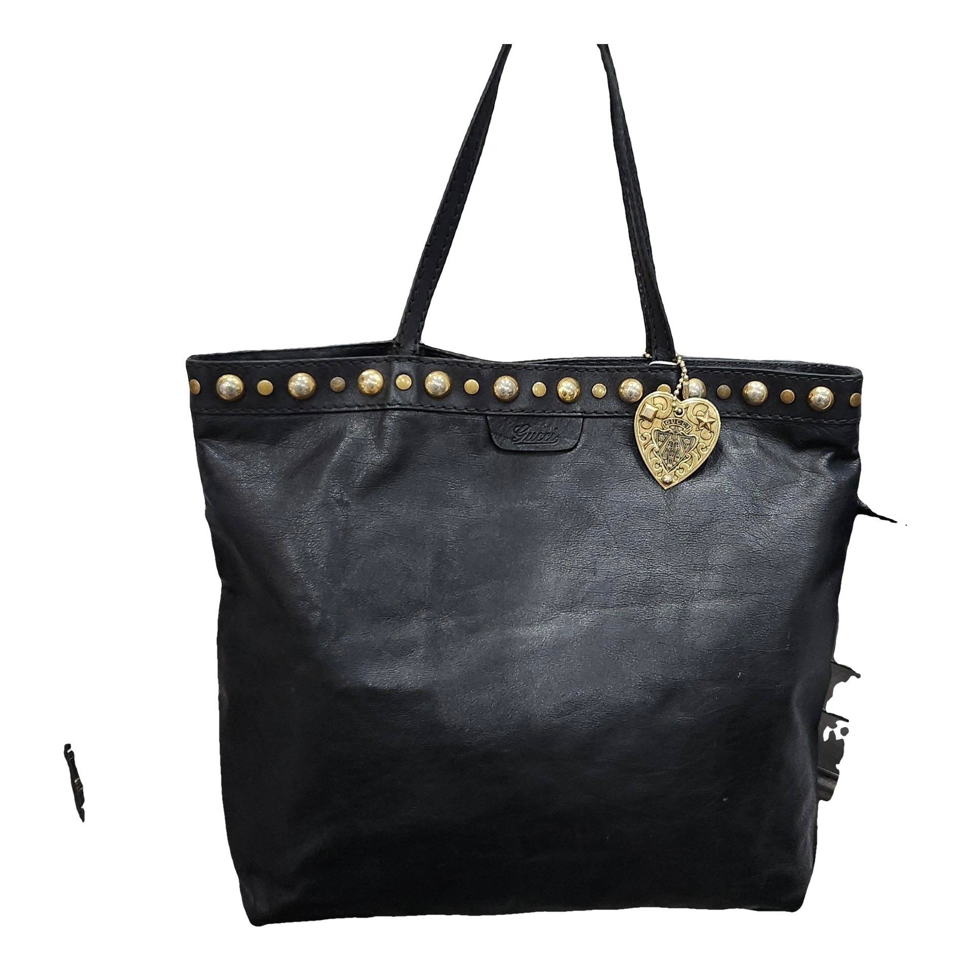 Leather tote