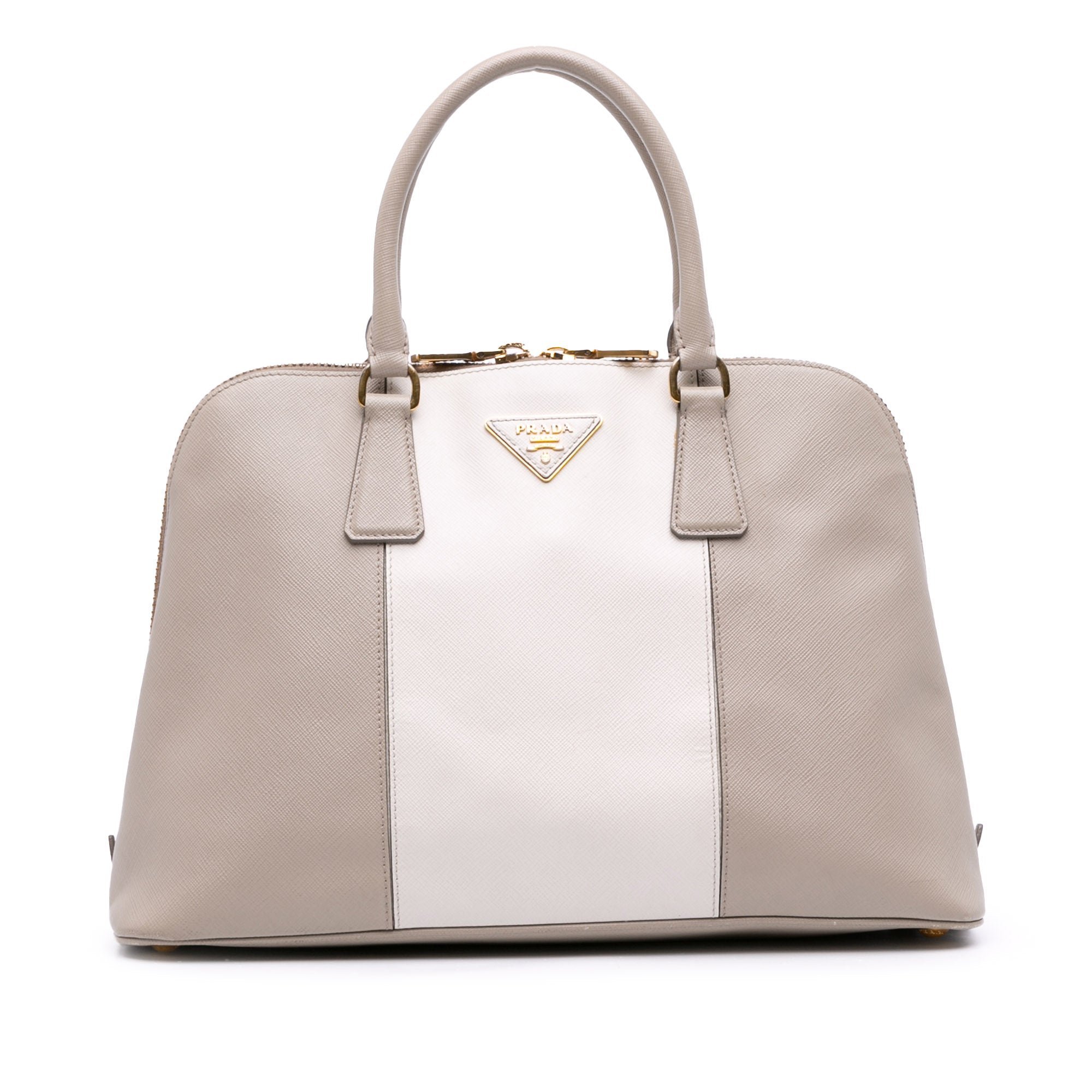Leather satchel