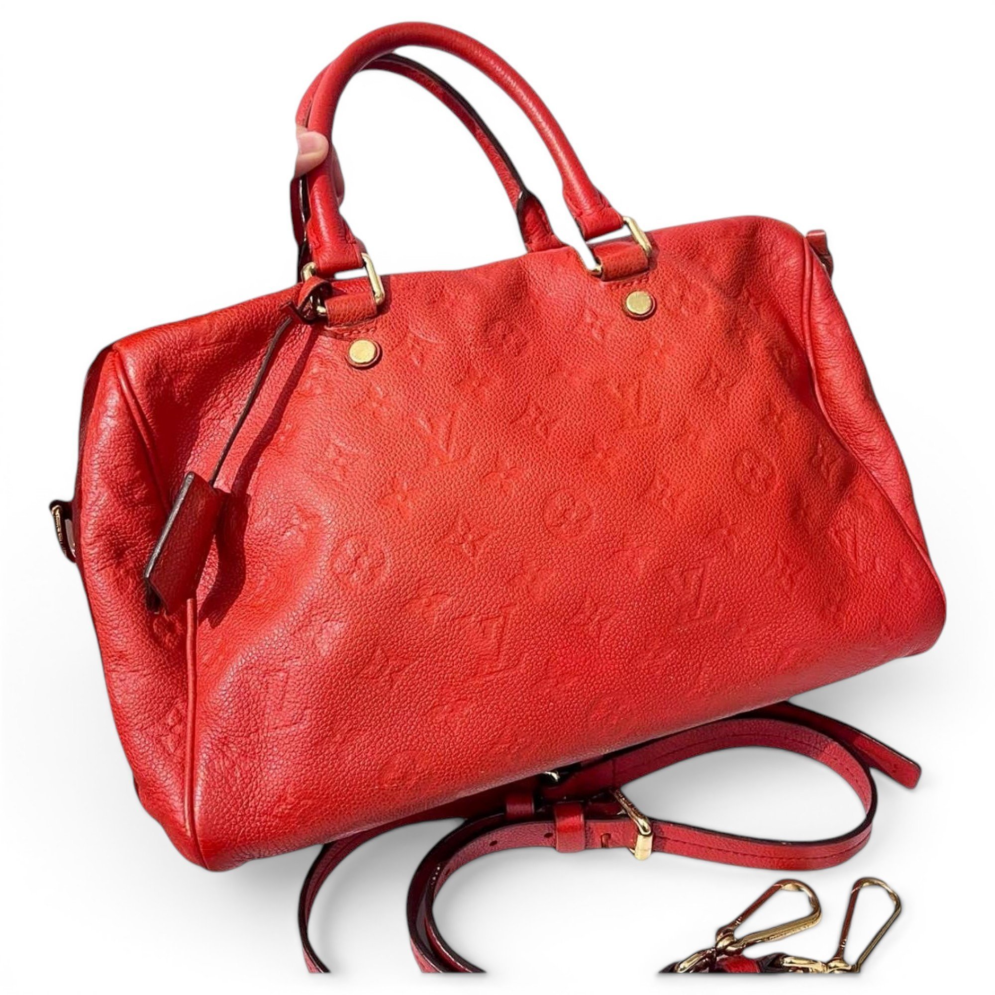 Speedy Bandoulière leather handbag