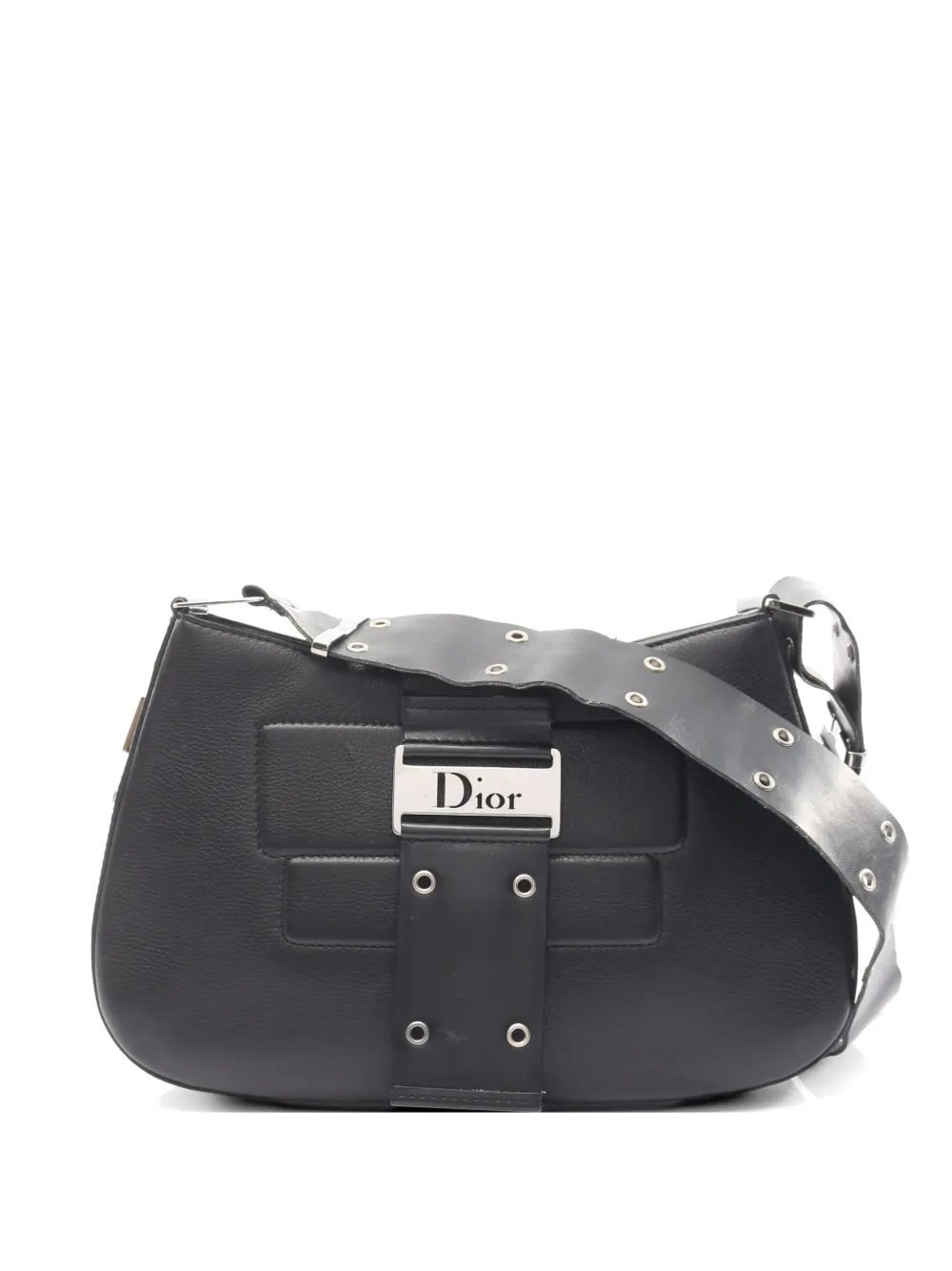 2010s Street Chic leather shoulder bag