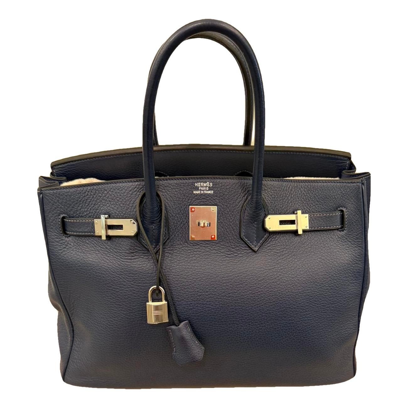 Birkin 35 leather handbag