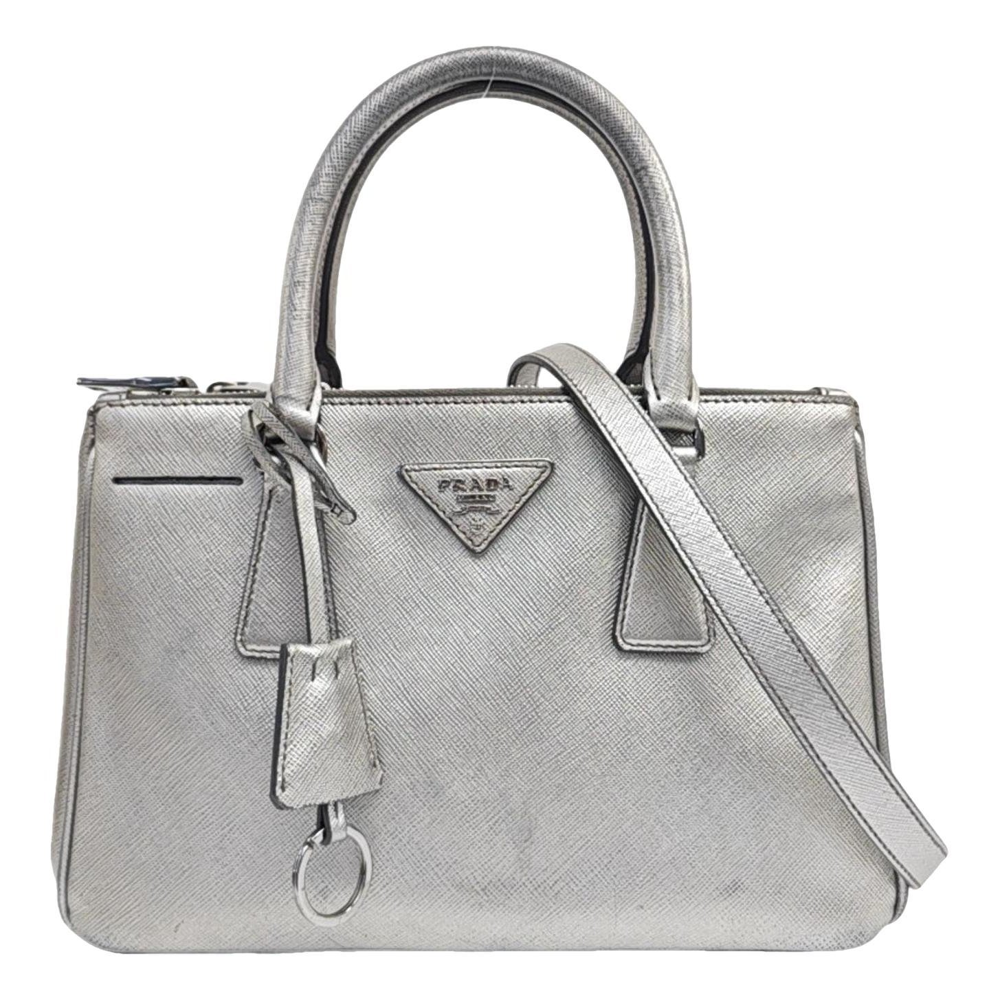 Galleria leather handbag
